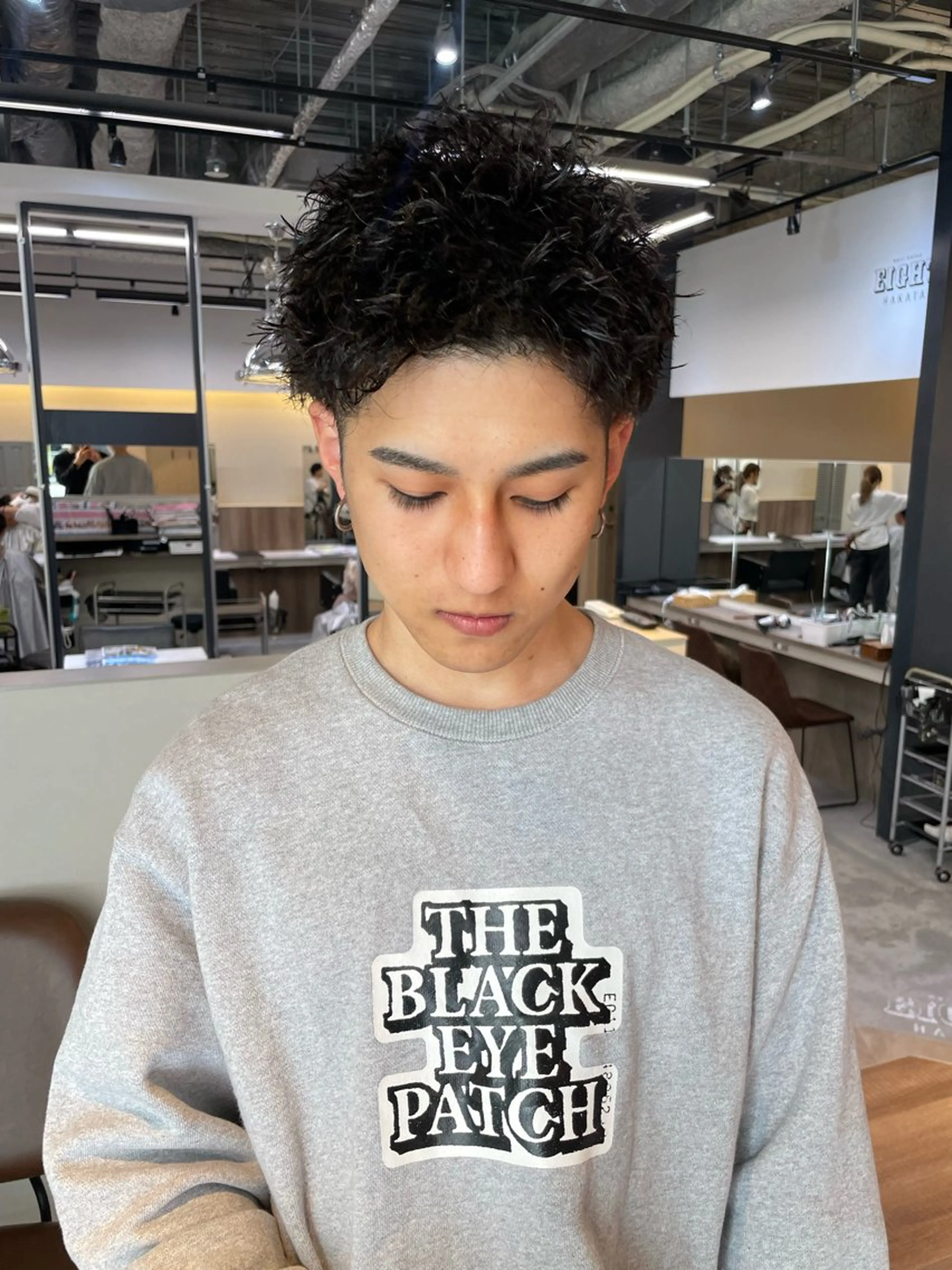 パーマ メンズ メンズパーマ メンズツイストパーマ ツイストパーマ 福永速人 /メンズパーマのヘアスタイル