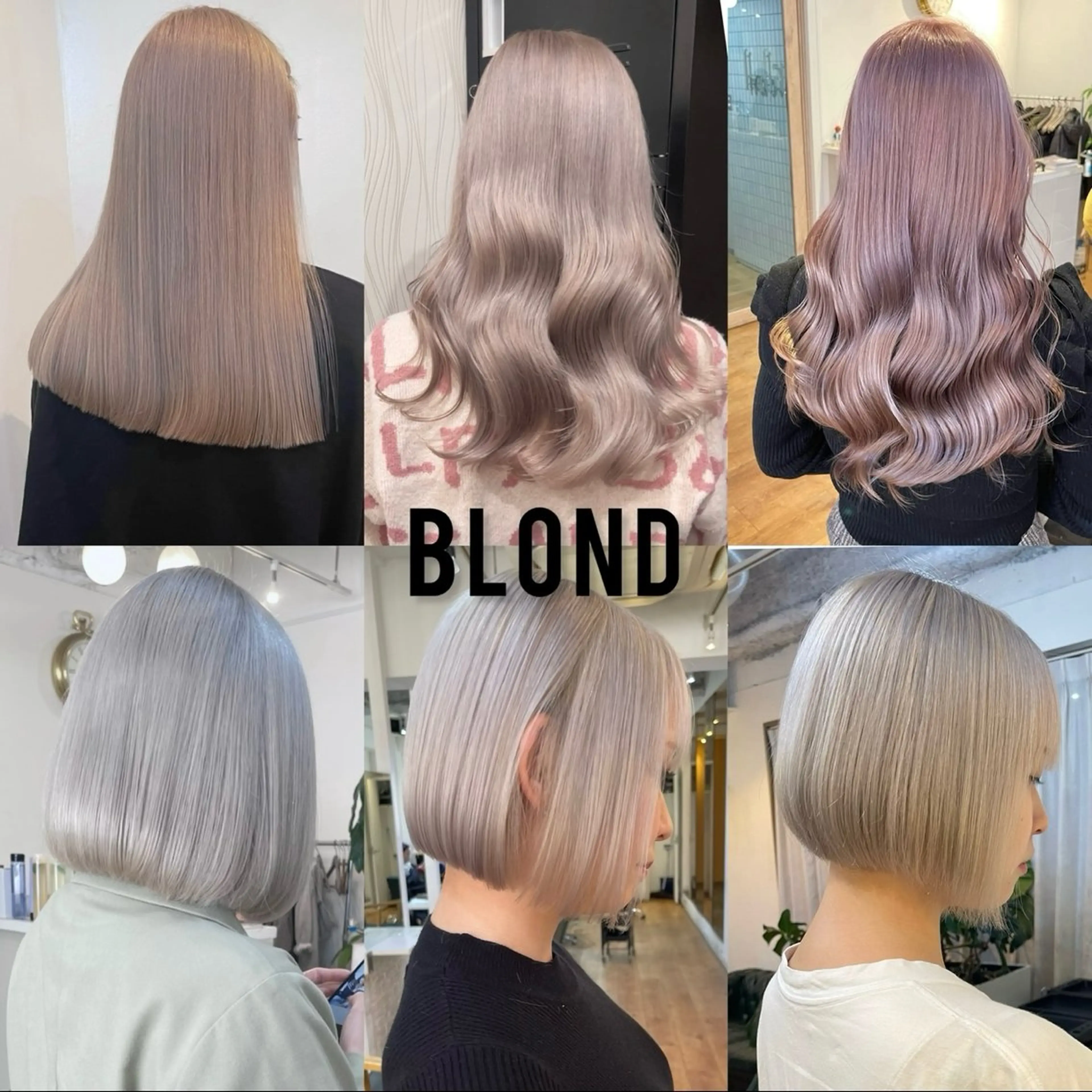 ミディアム 水原　悠吾 ELISS　ブリーチのヘアスタイル