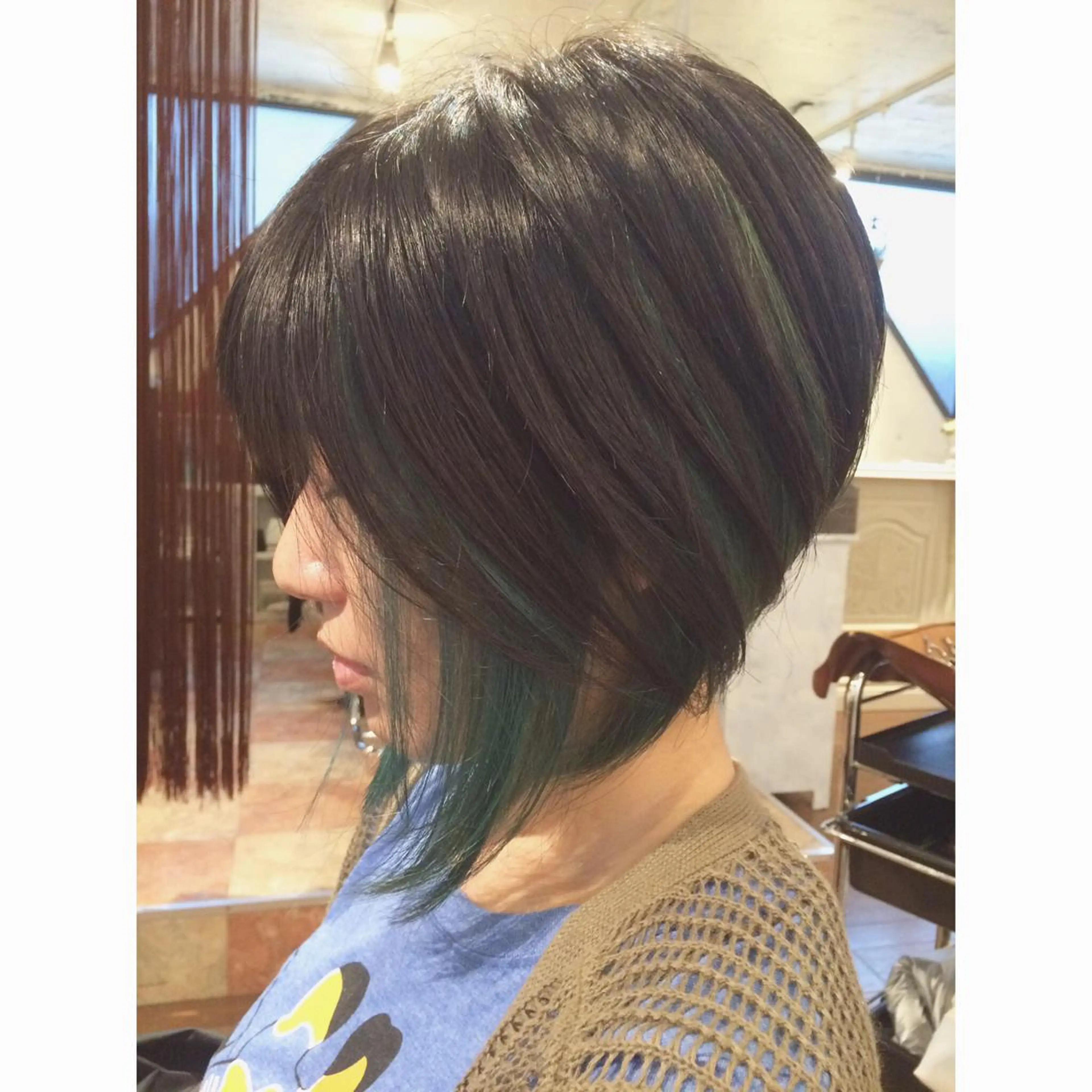 ショート カラー インナーカラー ショートヘア マエダ　カズエ🫶 coronahairのヘアスタイル