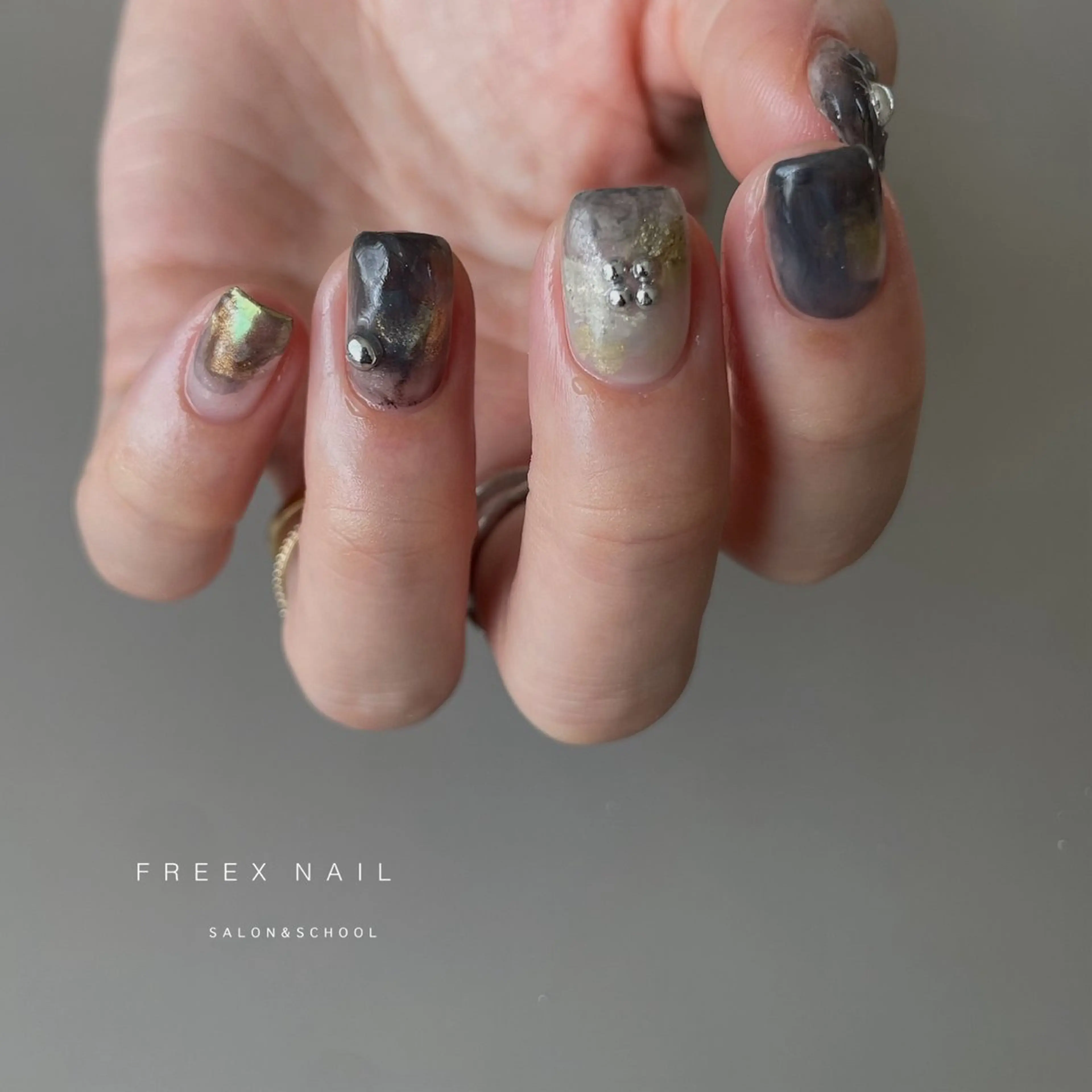 ネイル ニュアンスネイル ハンドネイル フットネイル freex nail /ニュアンス/個性派のネイルデザイン