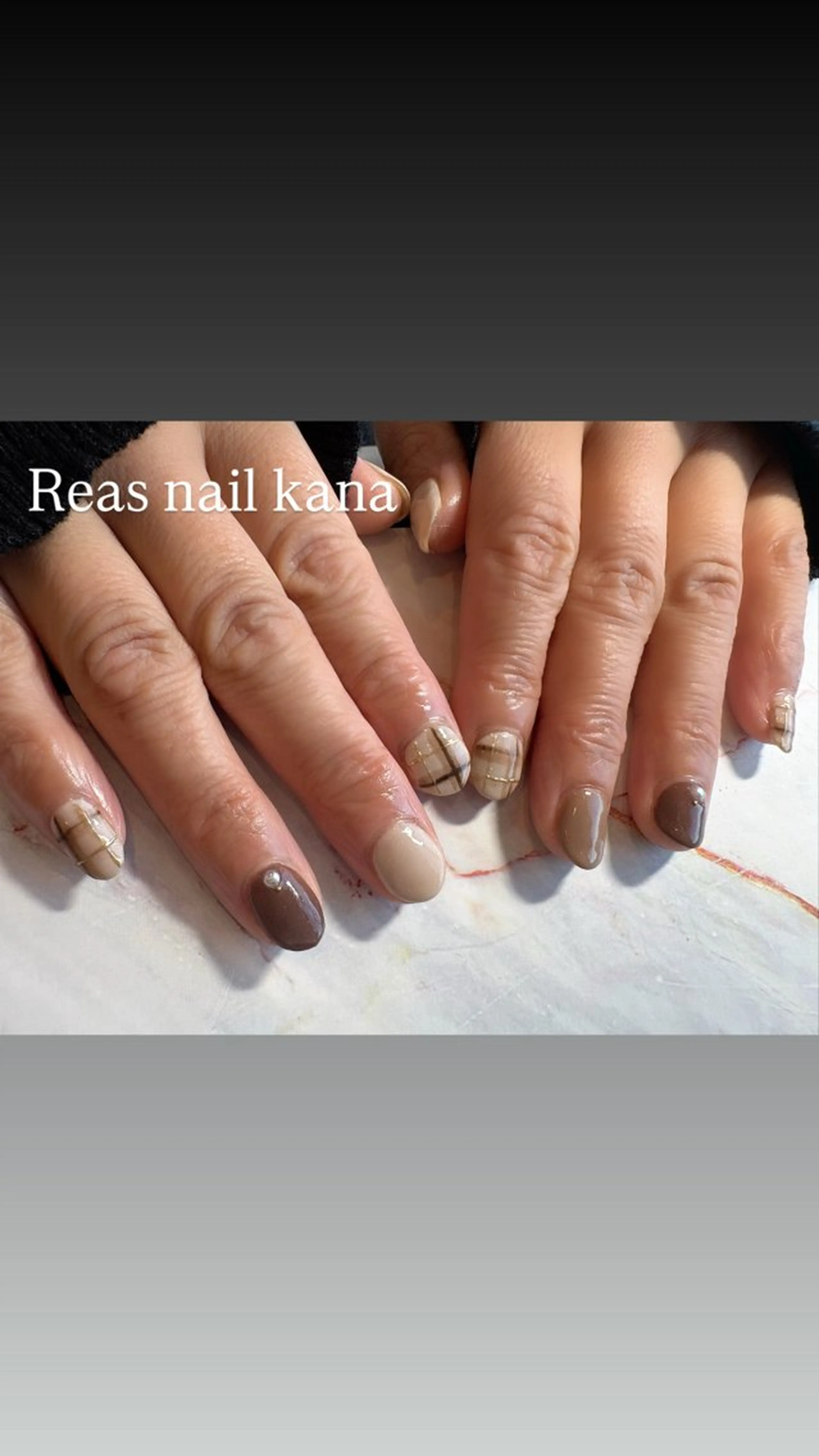 ネイル Reas  nail&eyelash所属・Reas nail kanaのネイルデザイン