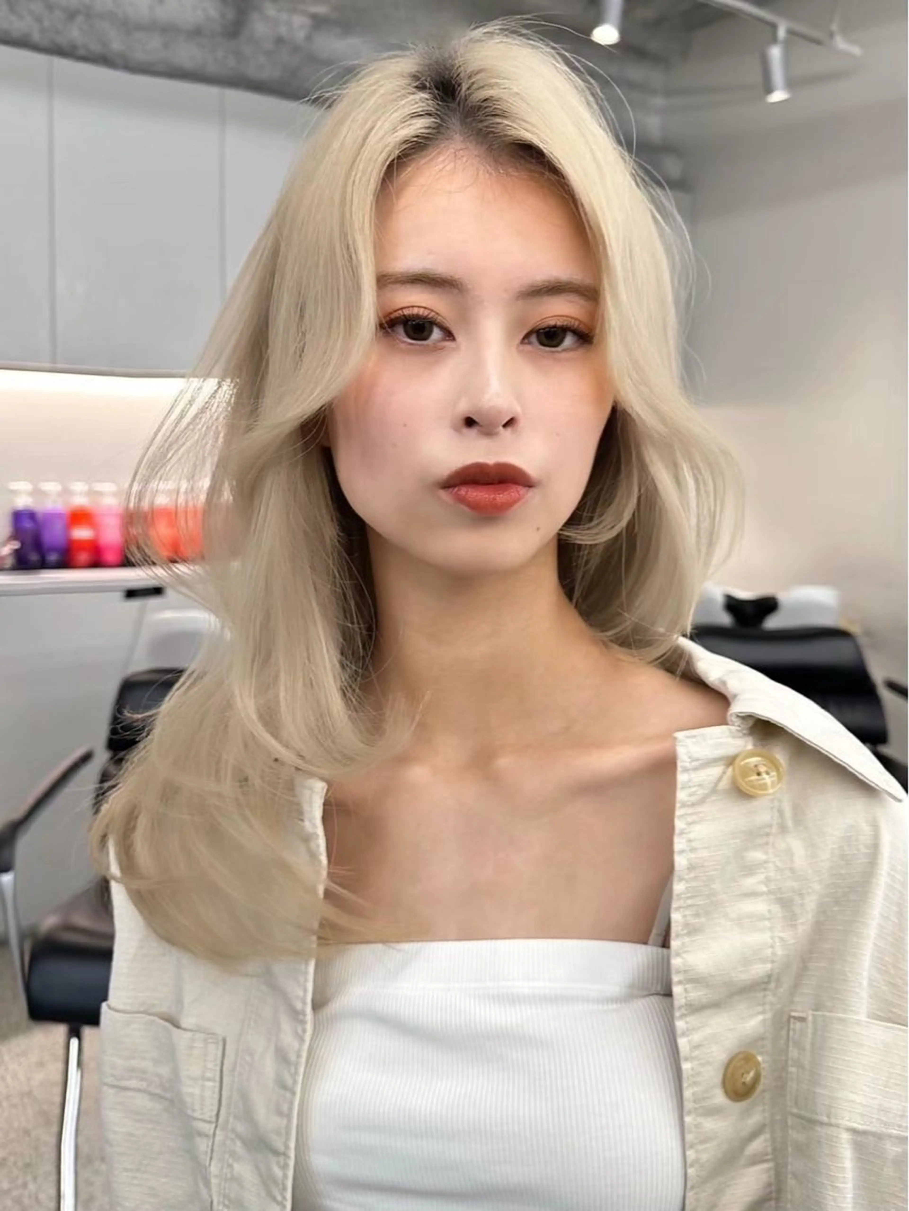 セミロング カット トリートメント ショート・ボブ 北千住/凛太郎のヘアスタイル