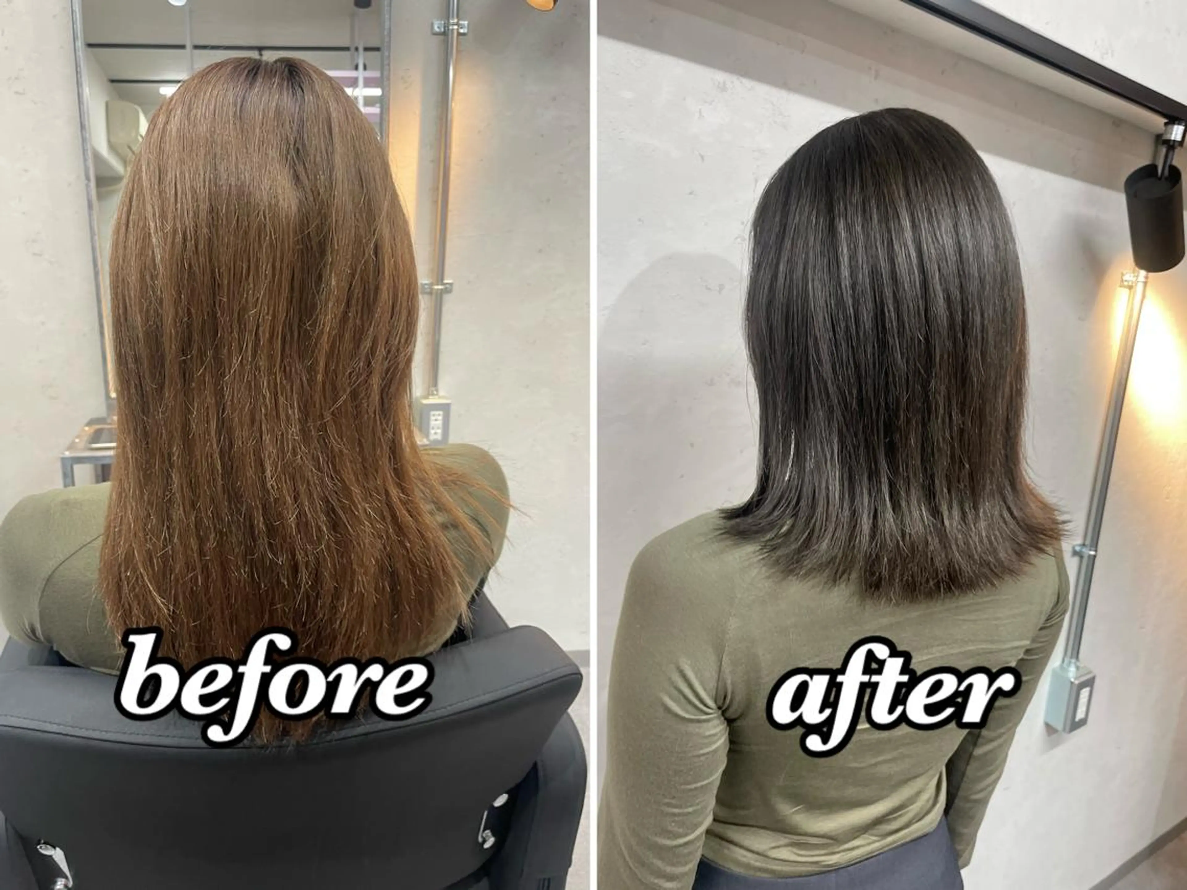 ミディアム 1日1名限定価格✂️ 髪質改善サロン代表谷のヘアスタイル