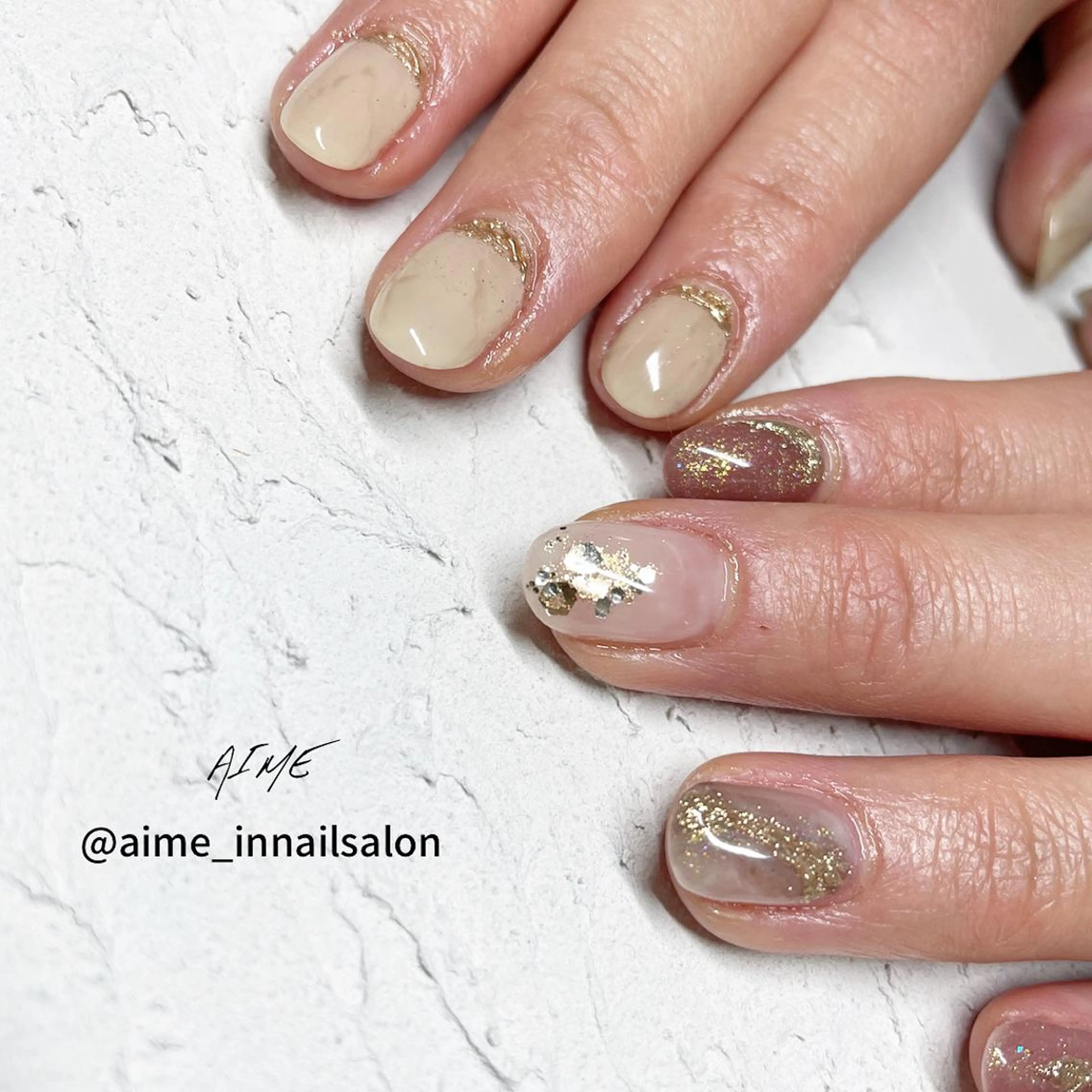 ネイル ハンドネイル AIME （momo）のネイルデザイン