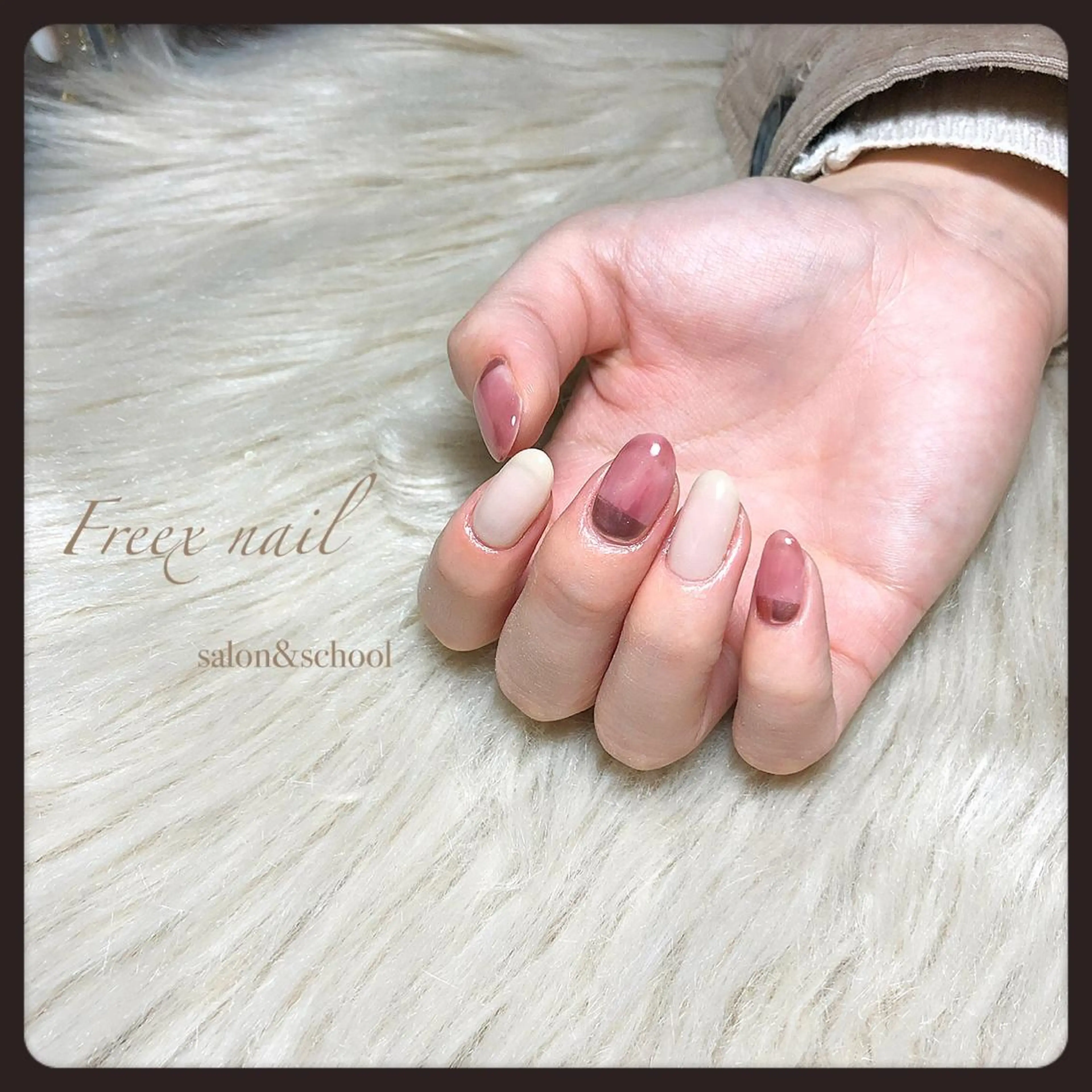ネイル ミラーネイル freex nail /ニュアンス/個性派のネイルデザイン