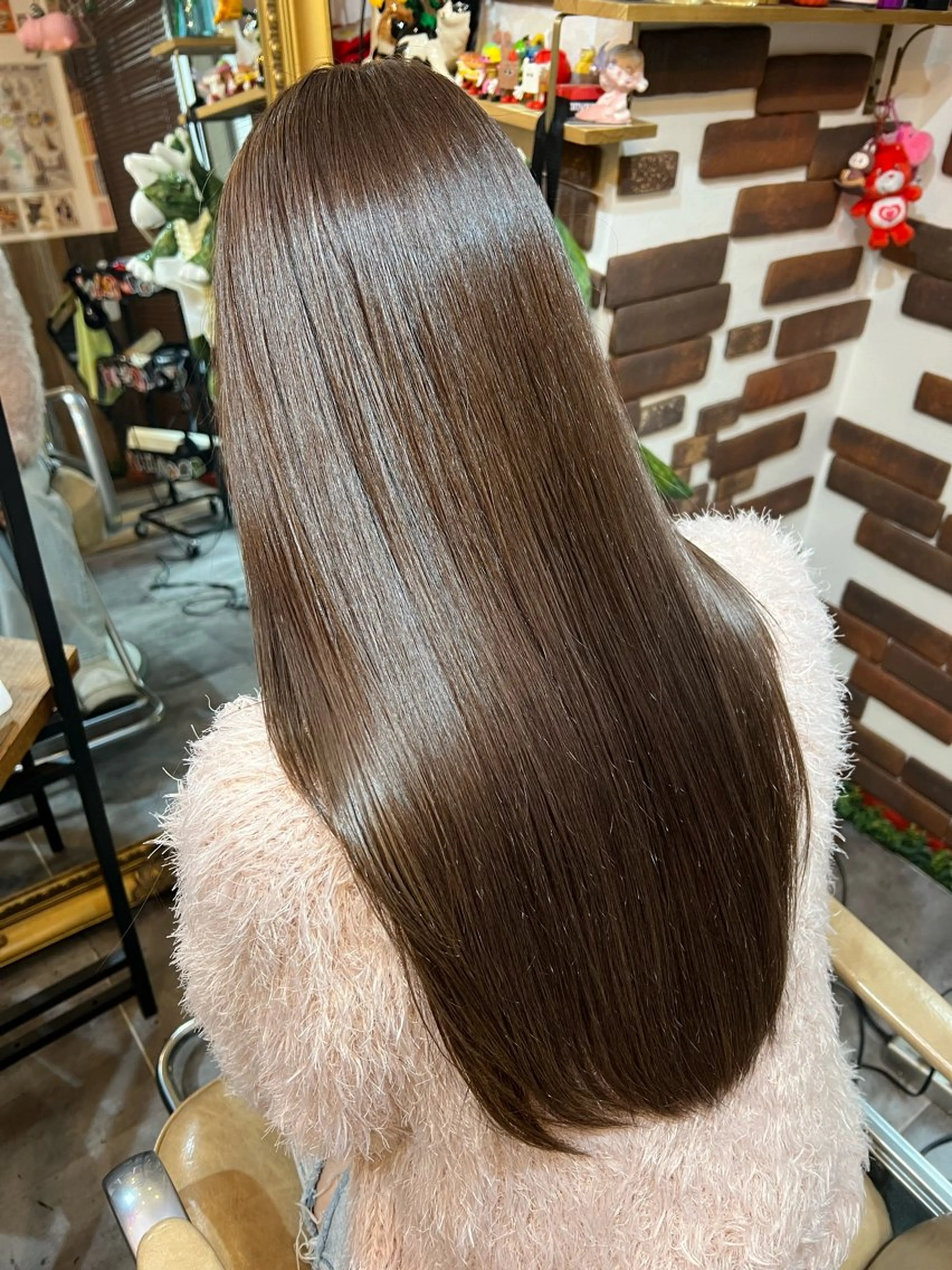 ロング カラー ヘアカラー トリートメント カラーパティシエ facce🌼ikoのヘアスタイル