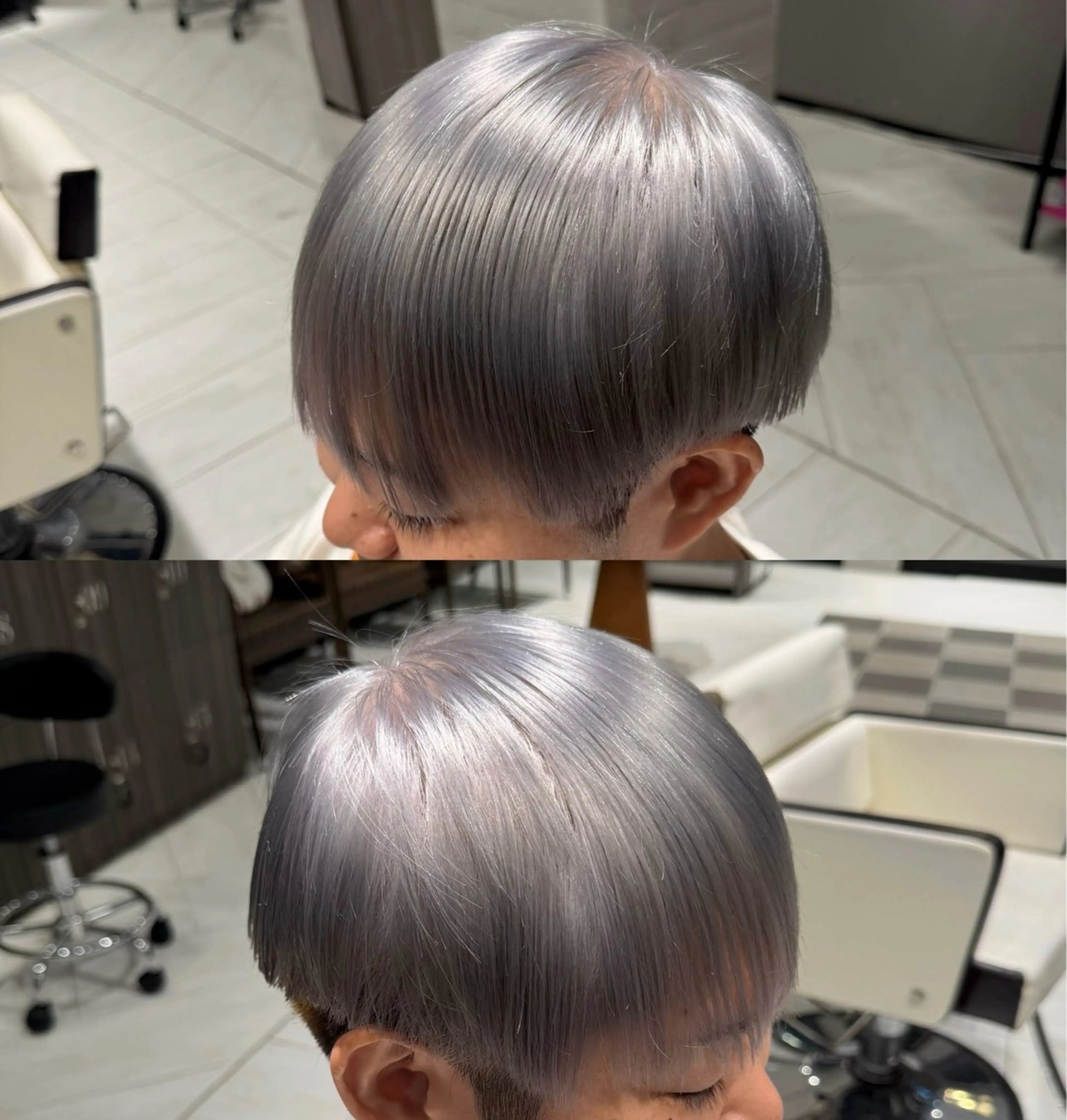 カット＋2ブリーチ＋カラー＋TOKIOトリートメントの写真