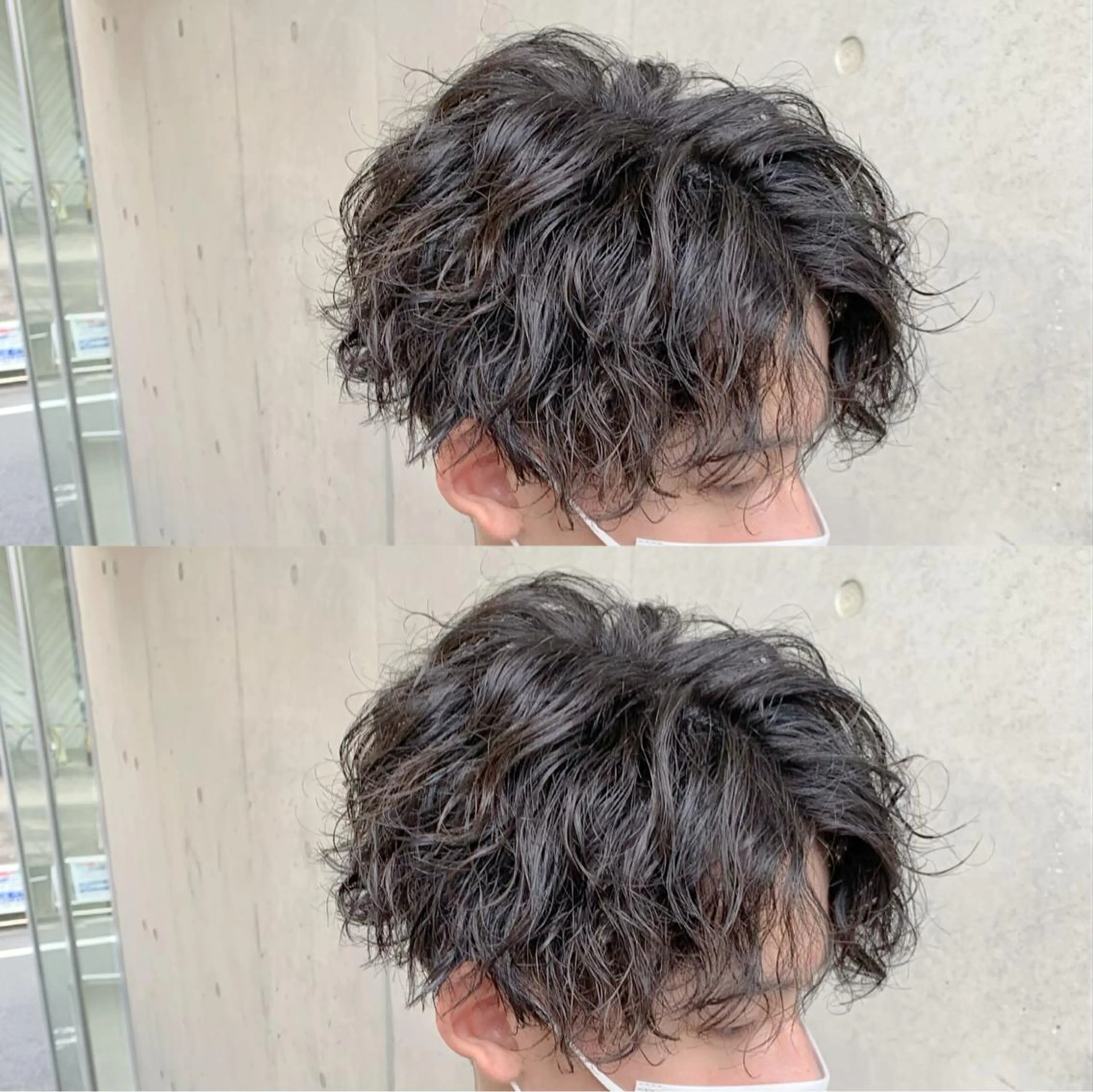 ミディアム パーマ メンズ ミディアムパーマ メンズパーマ スパイラルパーマ 藤井優大 店舗異動しましたのその他イメージ