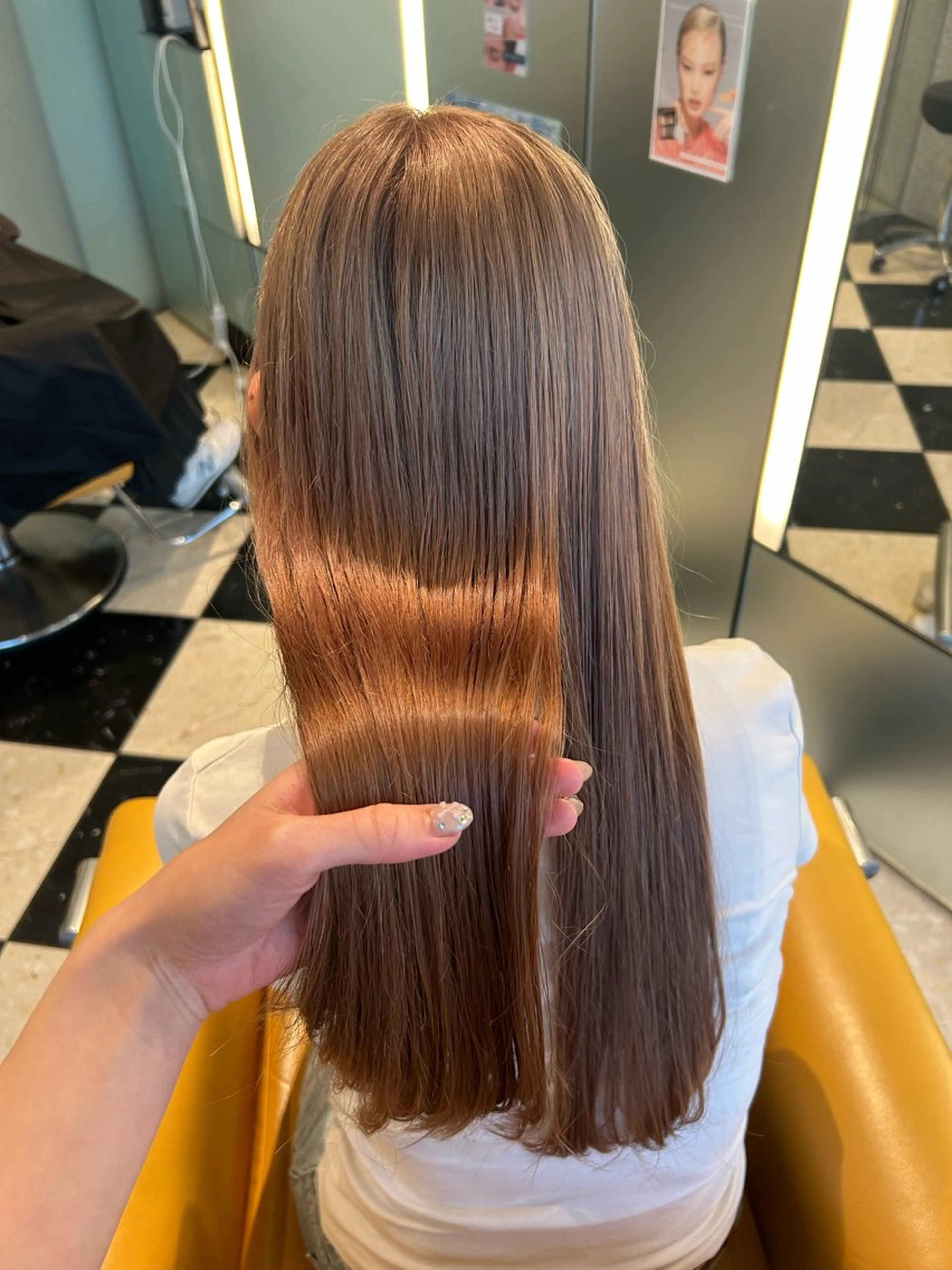 ロング 髪質改善 トリートメント 高山沙来/ストレート パーマ特化/縮毛矯正のヘアスタイル