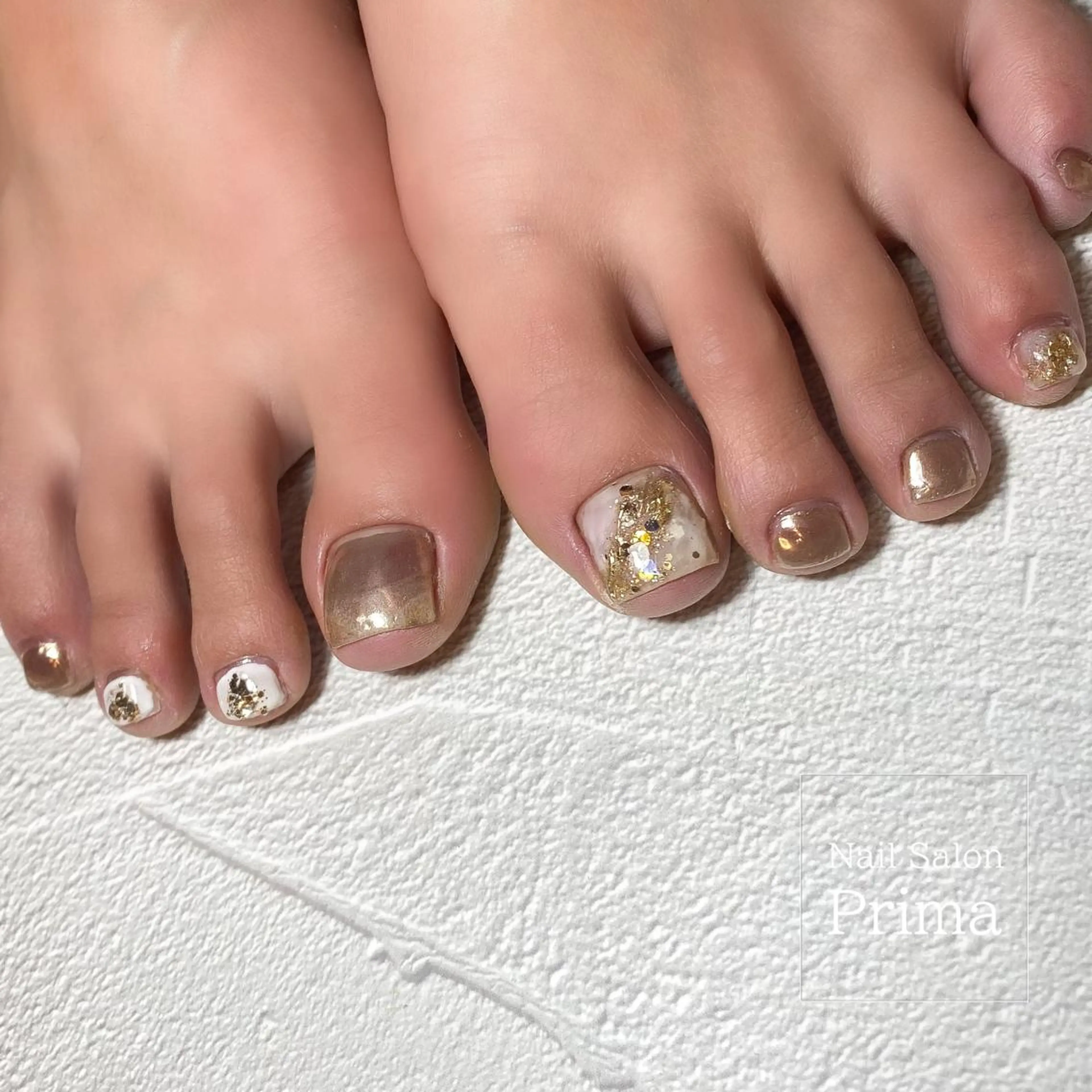 ミディアム SalonPrima Nail & Eyeのネイルデザイン