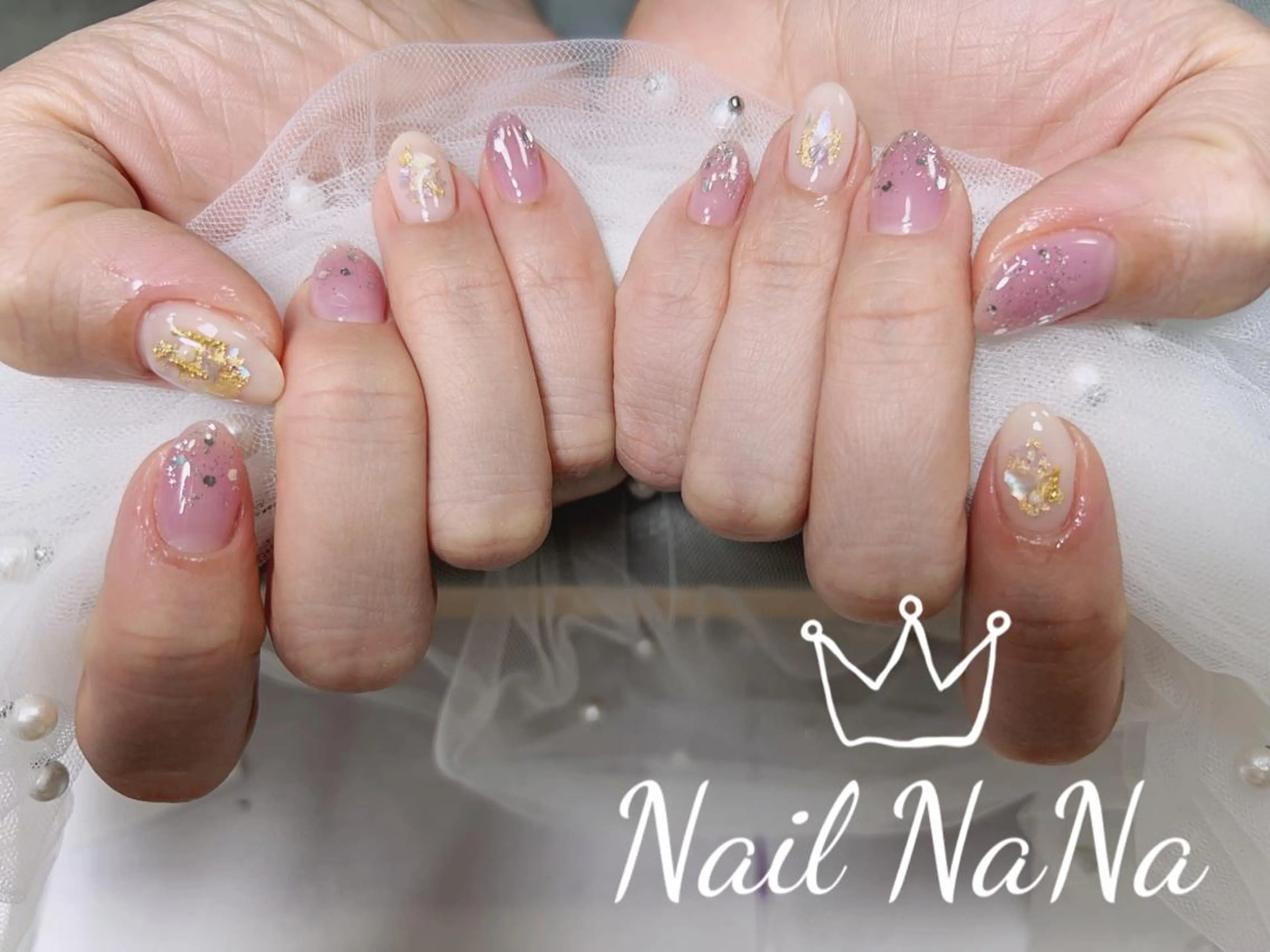 ショート カラー ネイル ピンクカラー ピンク Nail NaNaのネイルデザイン
