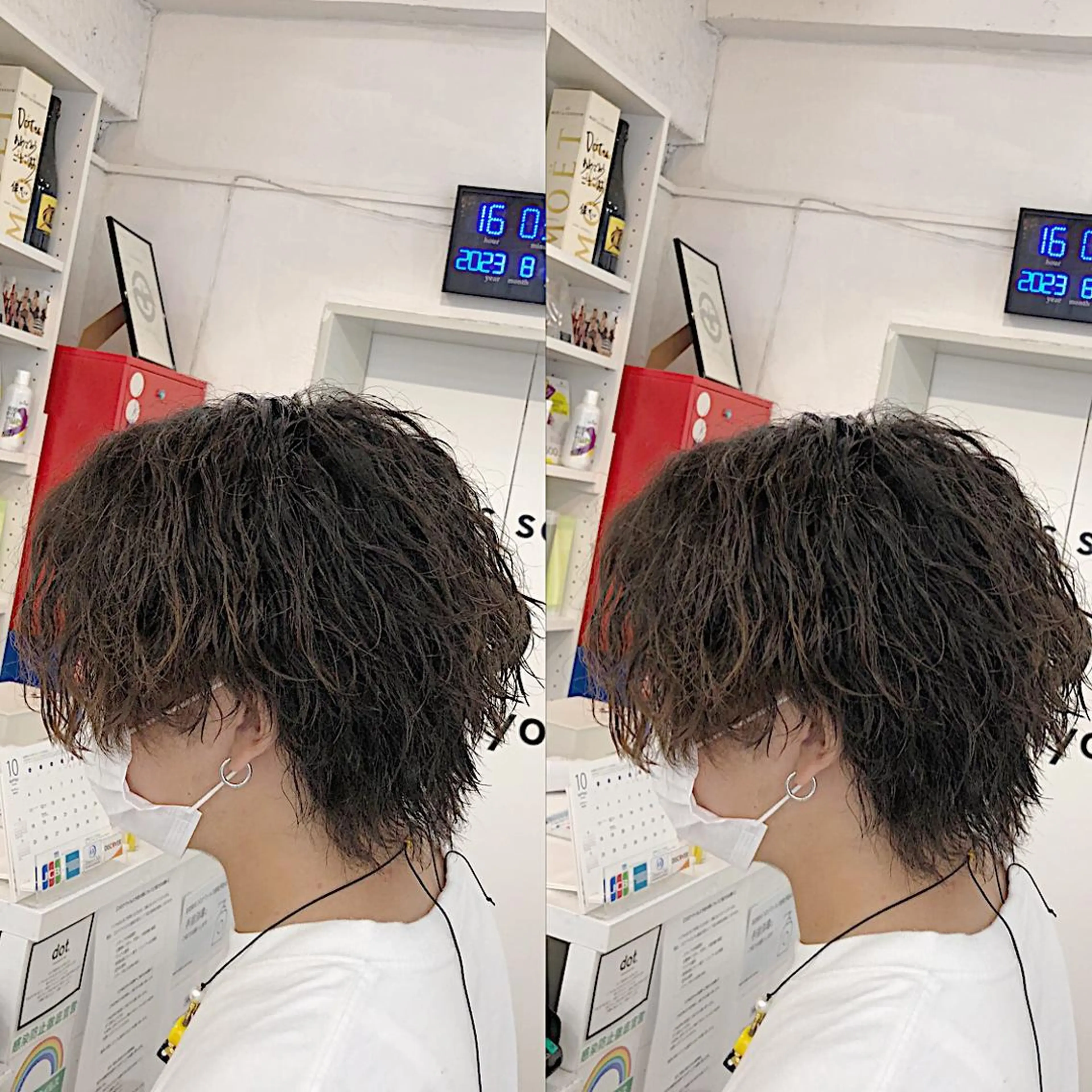 ミディアム メンズパーマ/縮毛 超特化/tomokiのヘアスタイル