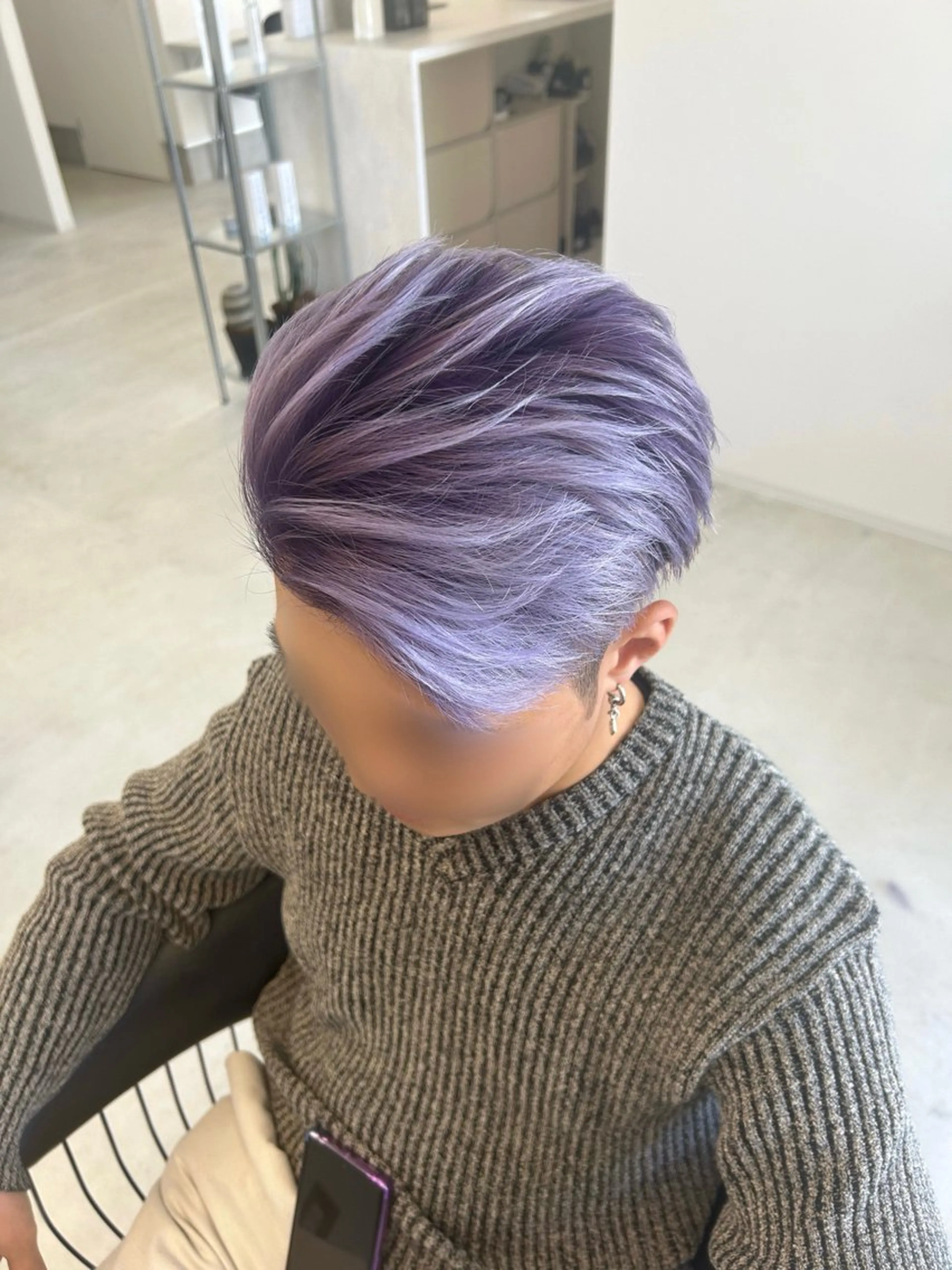 カラー メンズ グラデーションカラー カット ヘアカラー En/ ひなたのヘアスタイル