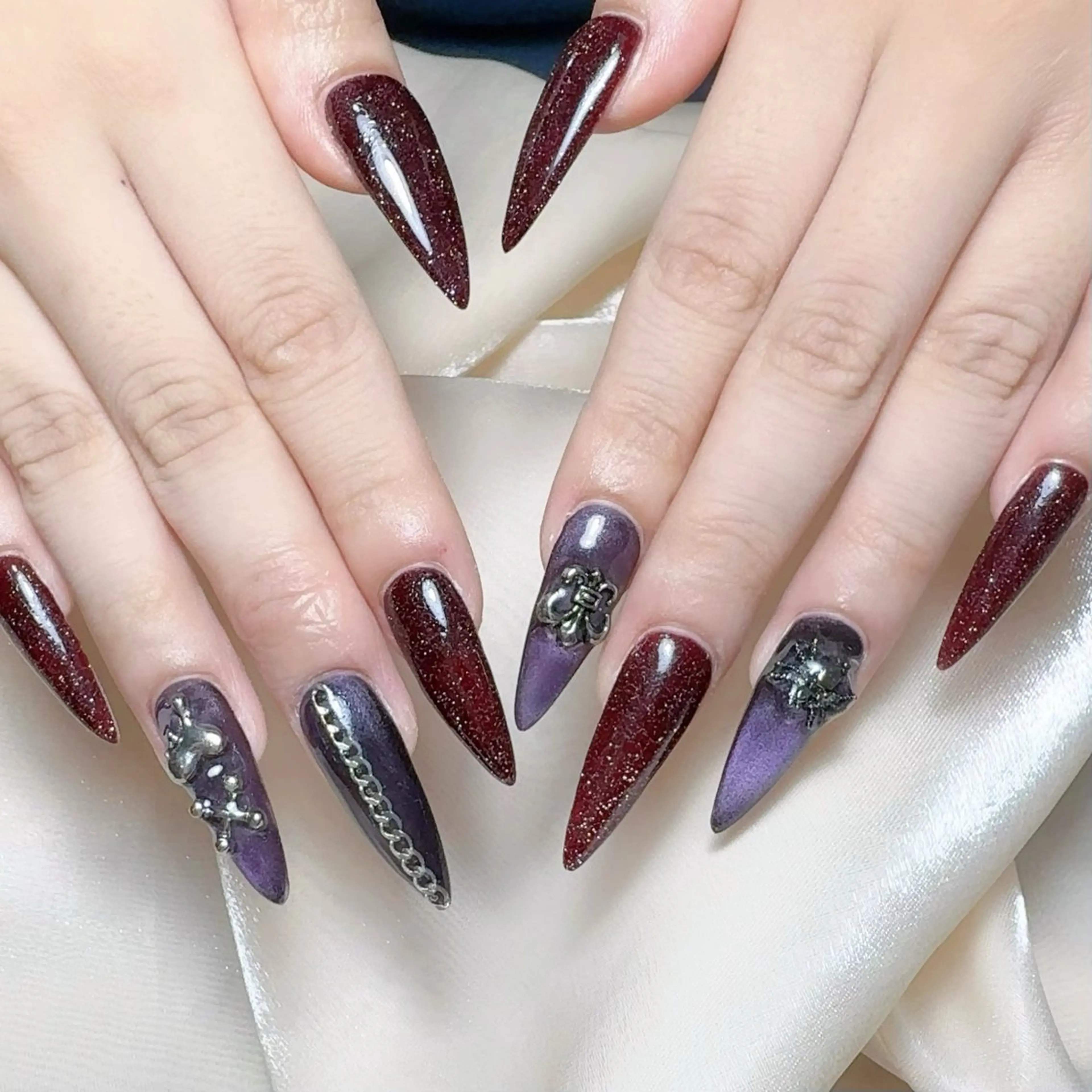 ネイル 持ち込み ハンドネイル NAILサロン 木にいるのネイルデザイン
