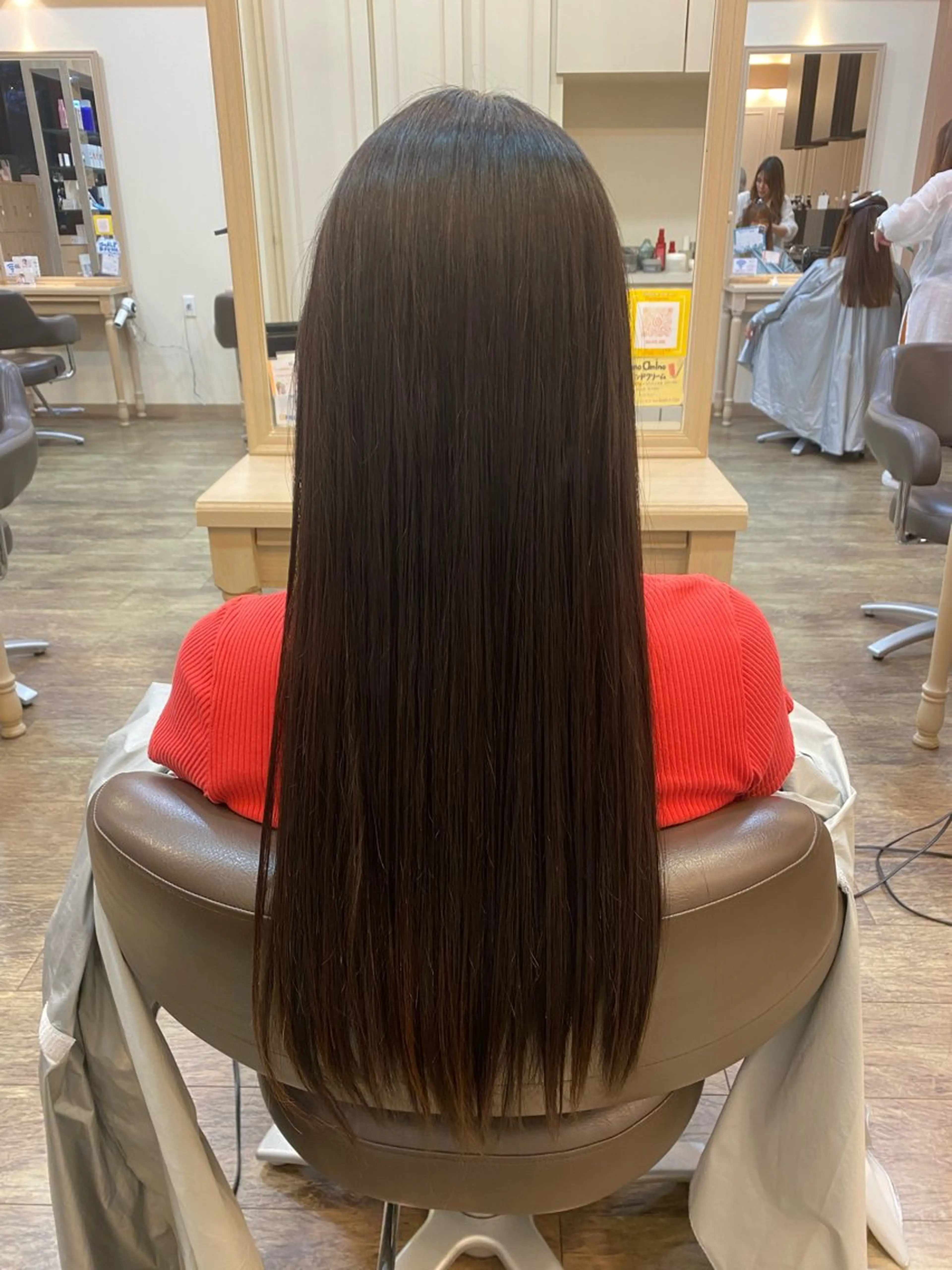 ロング 長嶋 花梨のヘアスタイル