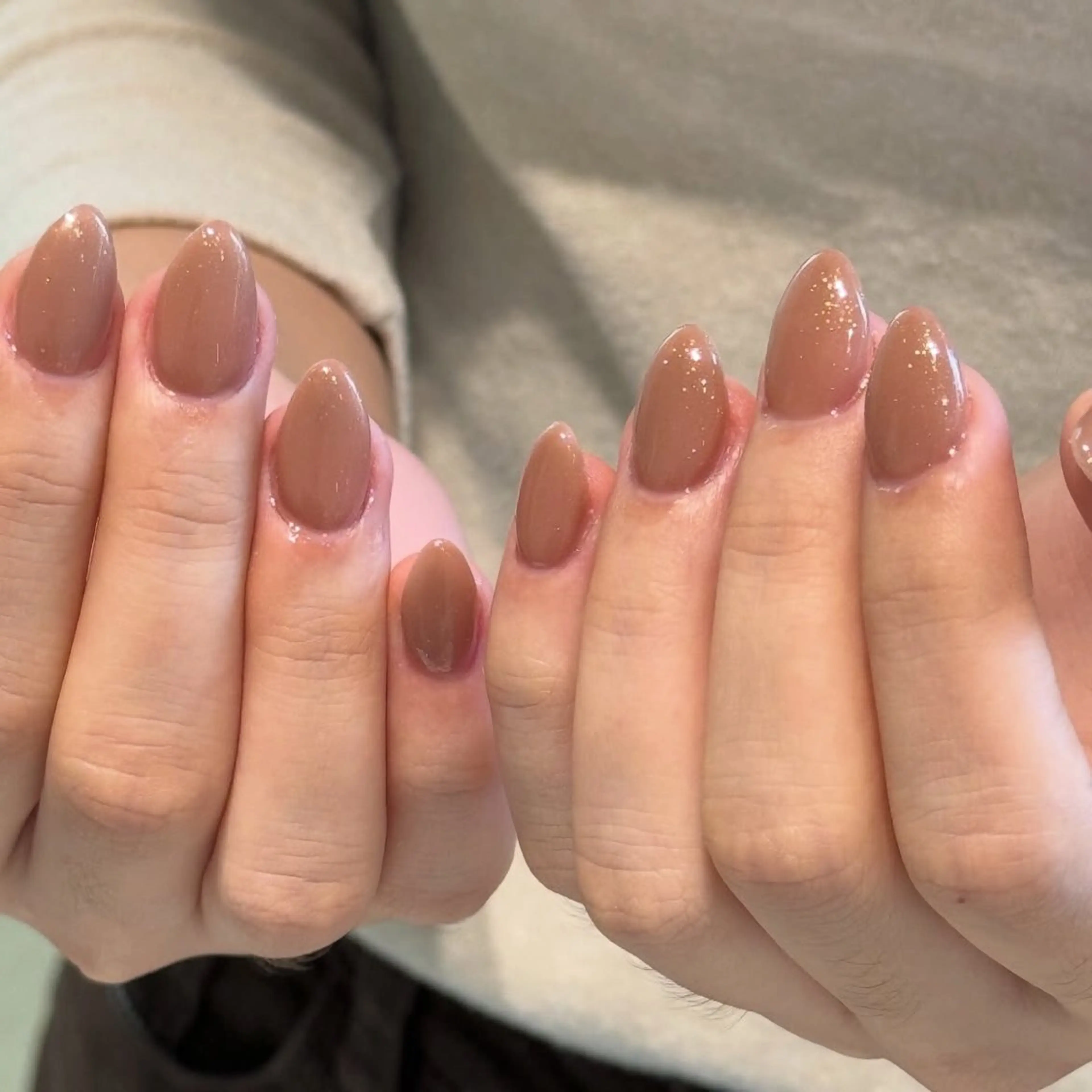 ネイル グラデーション ラメ(グリッター) マグネットネイル ミラーネイル ニュアンスネイル ハンドネイル Lumi de nailsのネイルデザイン