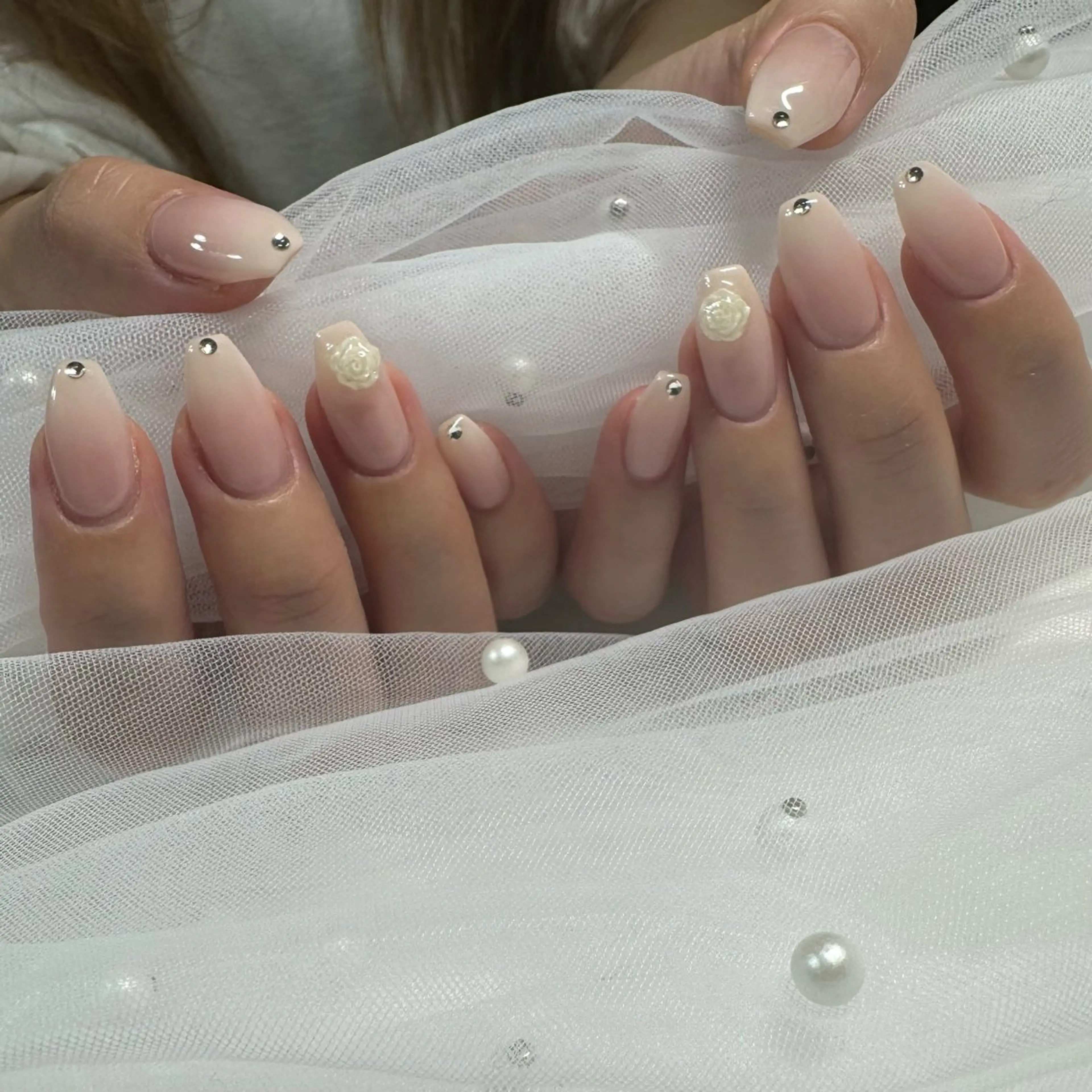 ネイル ジェルネイル シンプルネイル 東 千夏のネイルデザイン