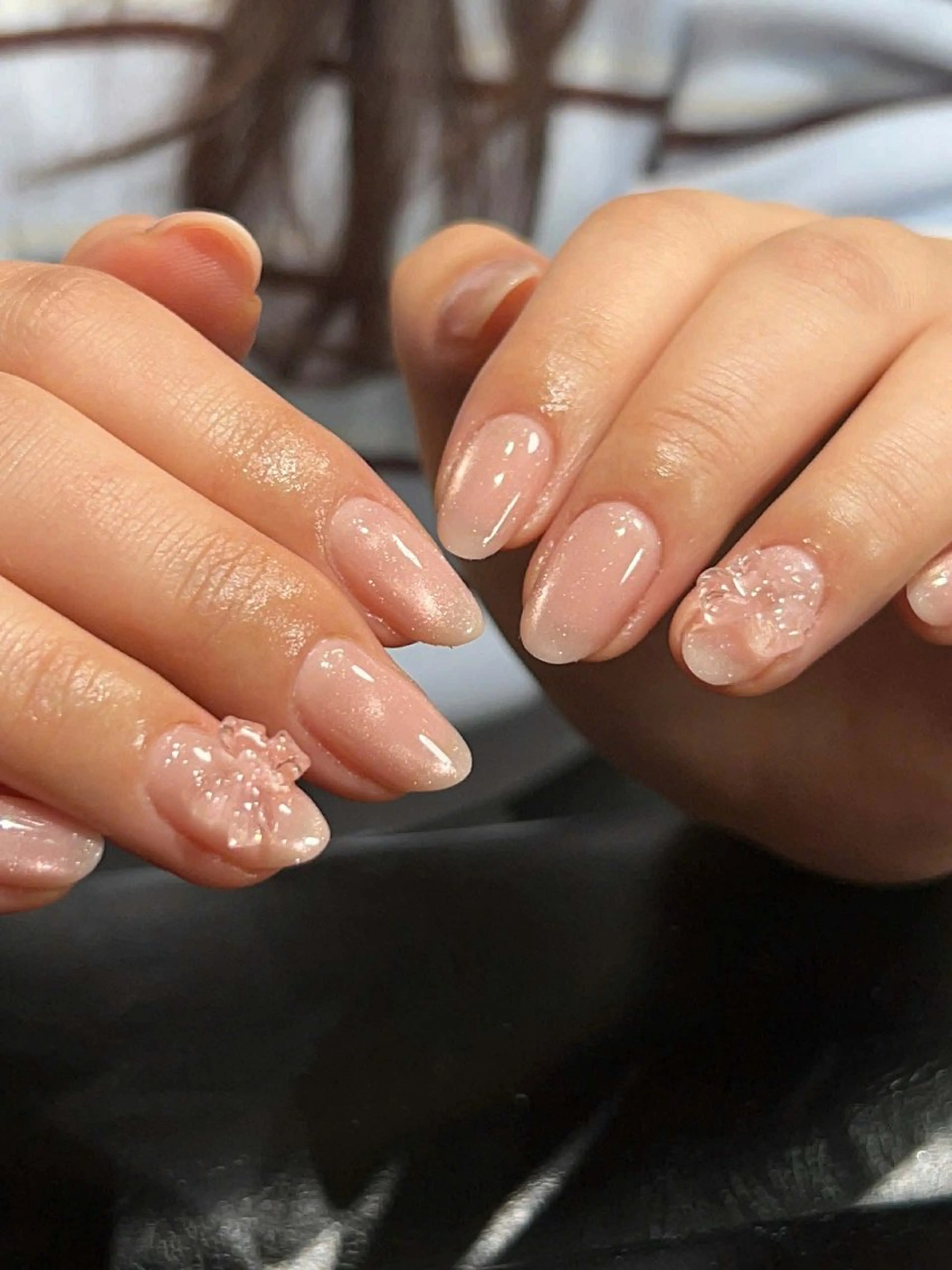 ネイル ハンドネイル 🩷KaRin🩷 チップ長さ出し専門のネイルデザイン