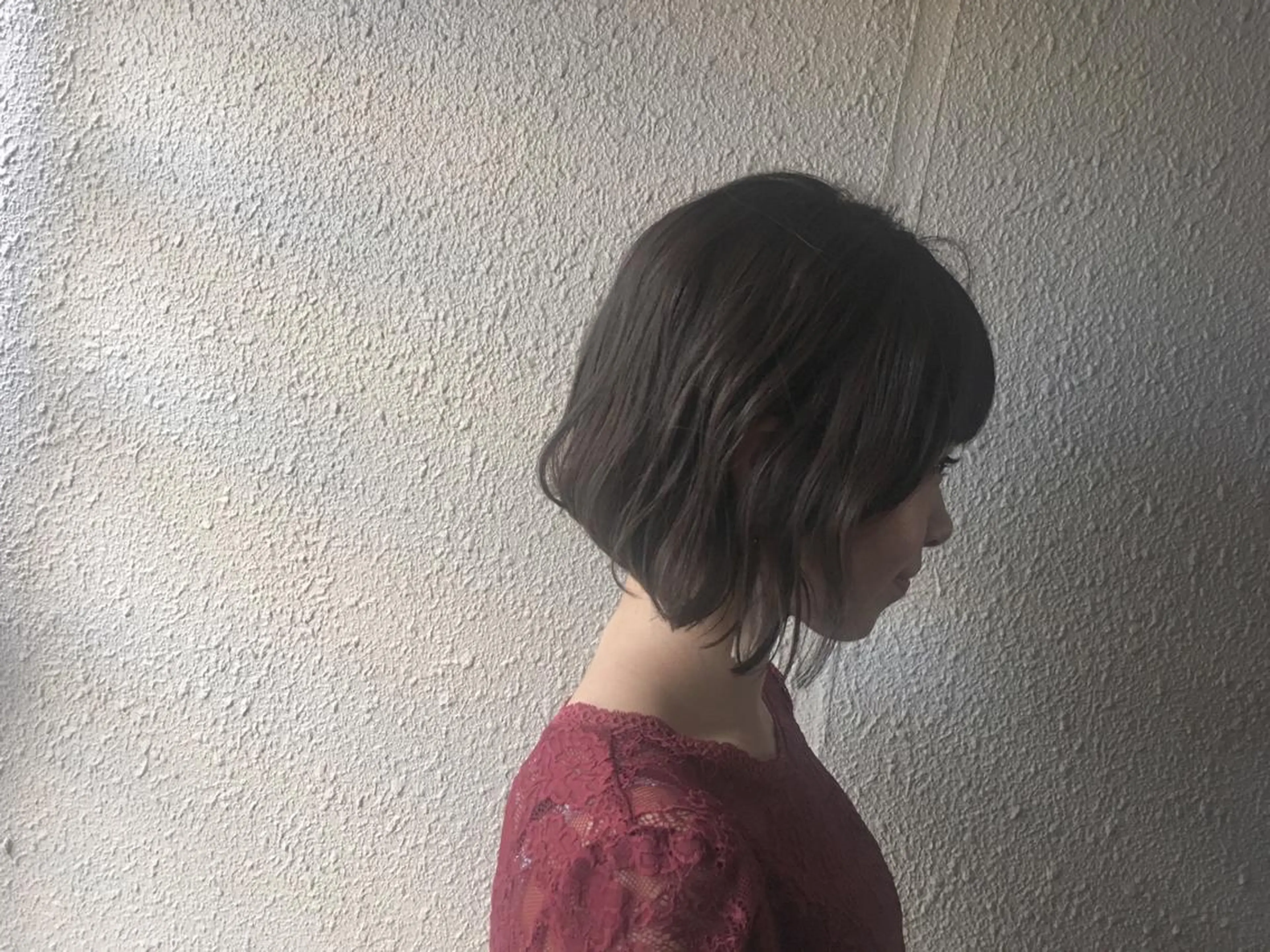 ショート カラー 前下がりボブ ボブ サダハルカ ｜chouetteのヘアスタイル