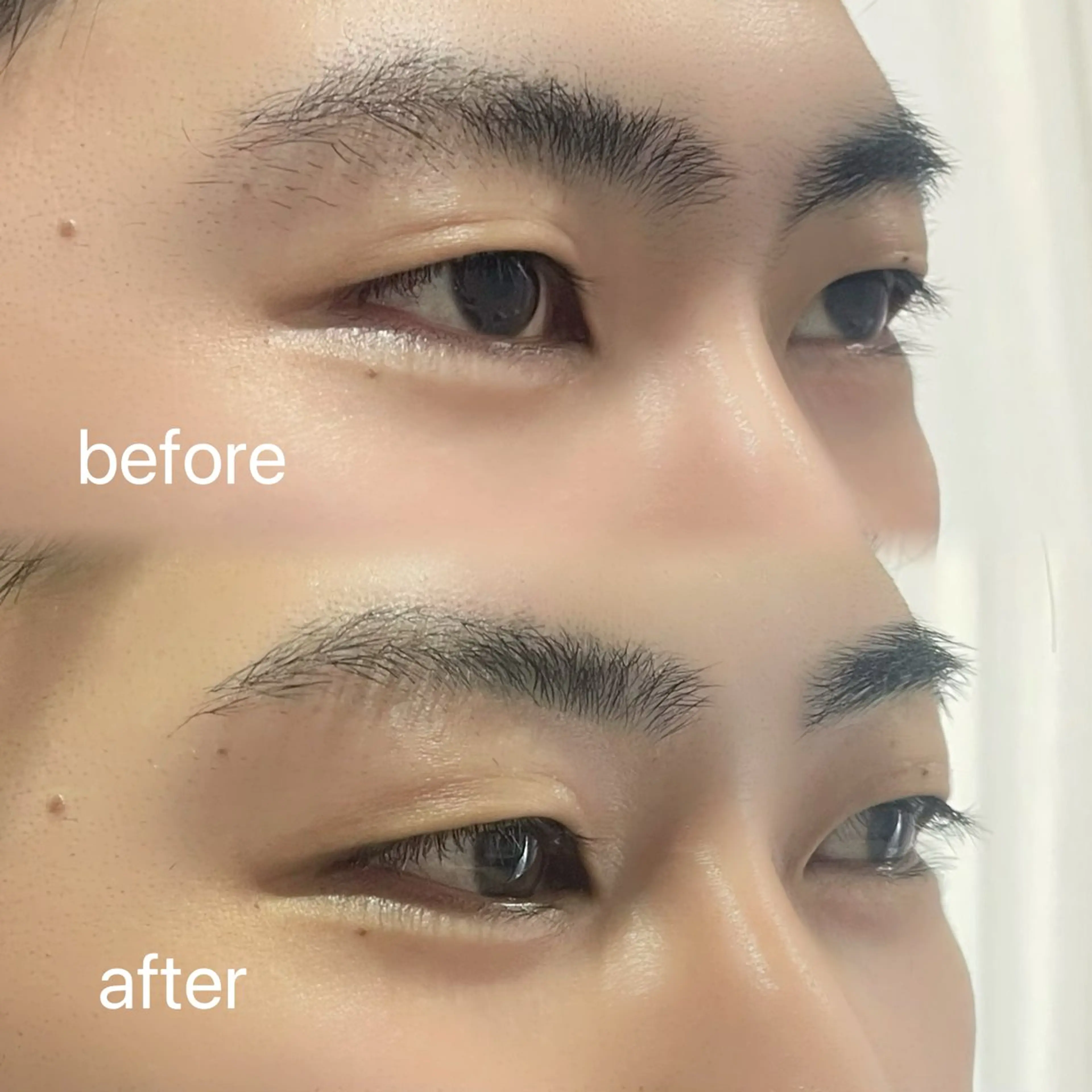 メンズ アイブロウ Cherish名古屋 高畑💫馬渕奈恵💫のマツエク・マツパデザイン