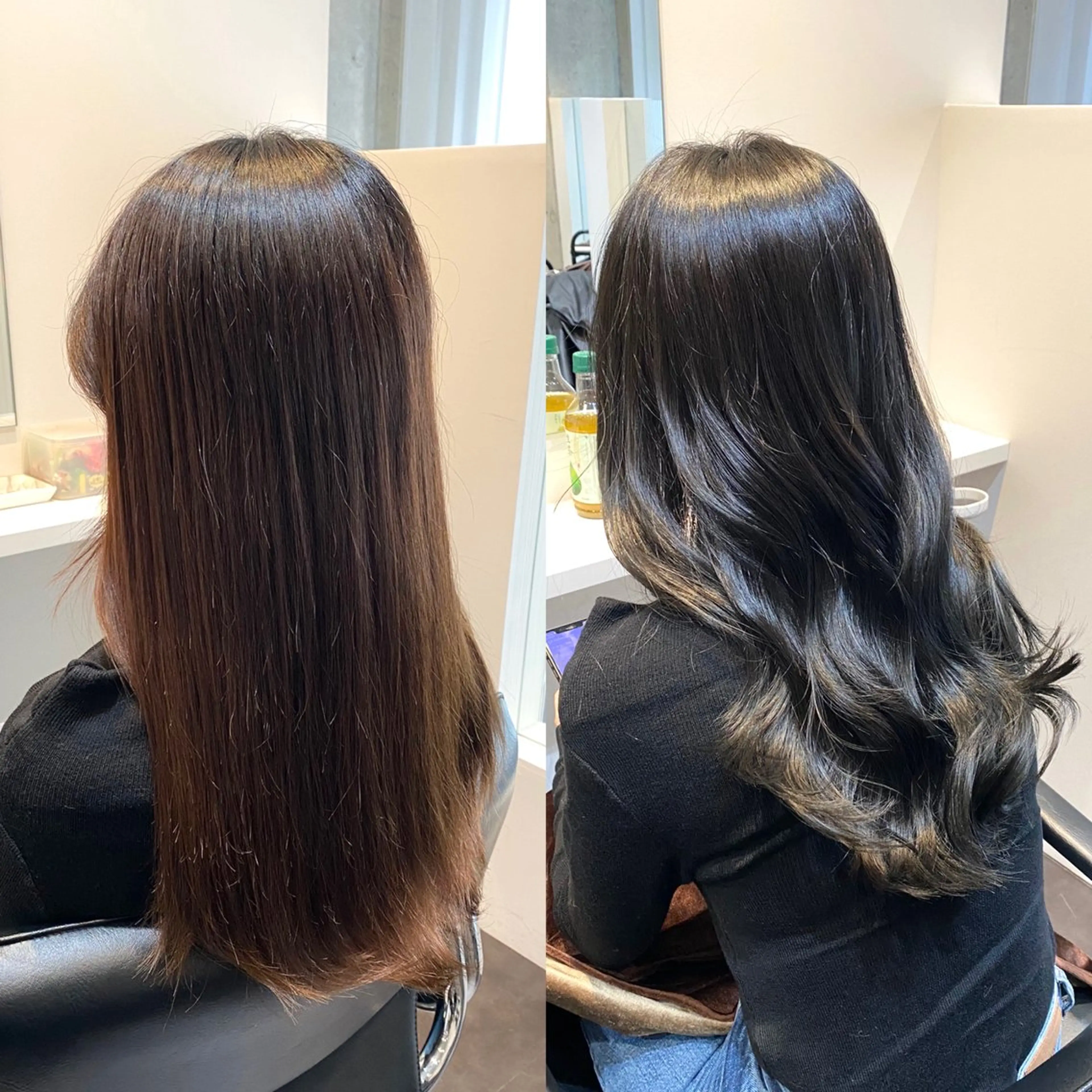 ロング カラー 韓国風ヘア レイヤーカット カット ヘアカラー トリートメント 会話少なめ/ 美髪矯正/Ruiのヘアスタイル