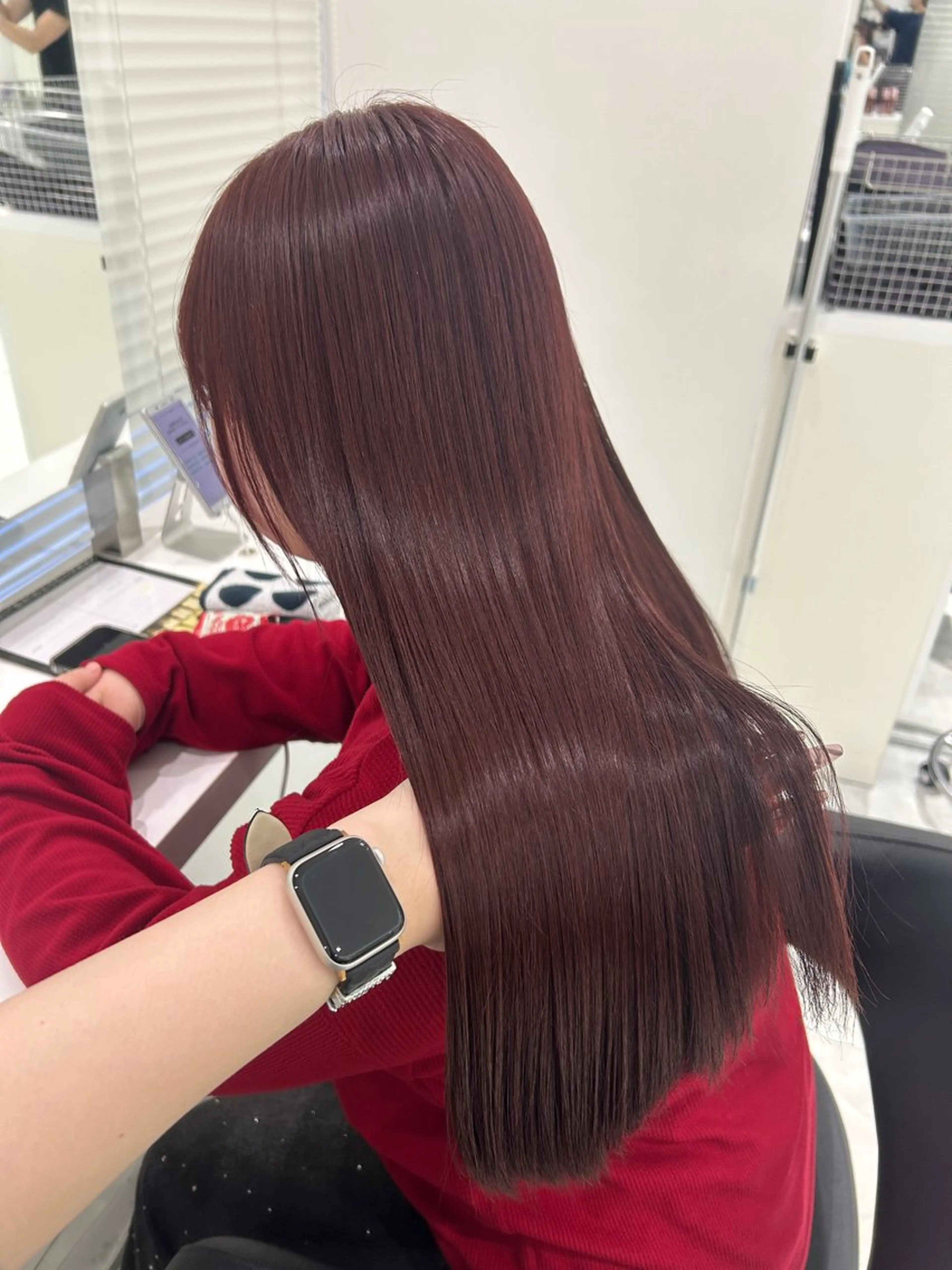 ロング カラー ヘアカラー 💗ブリーチなし暖色 kotono💗のヘアスタイル