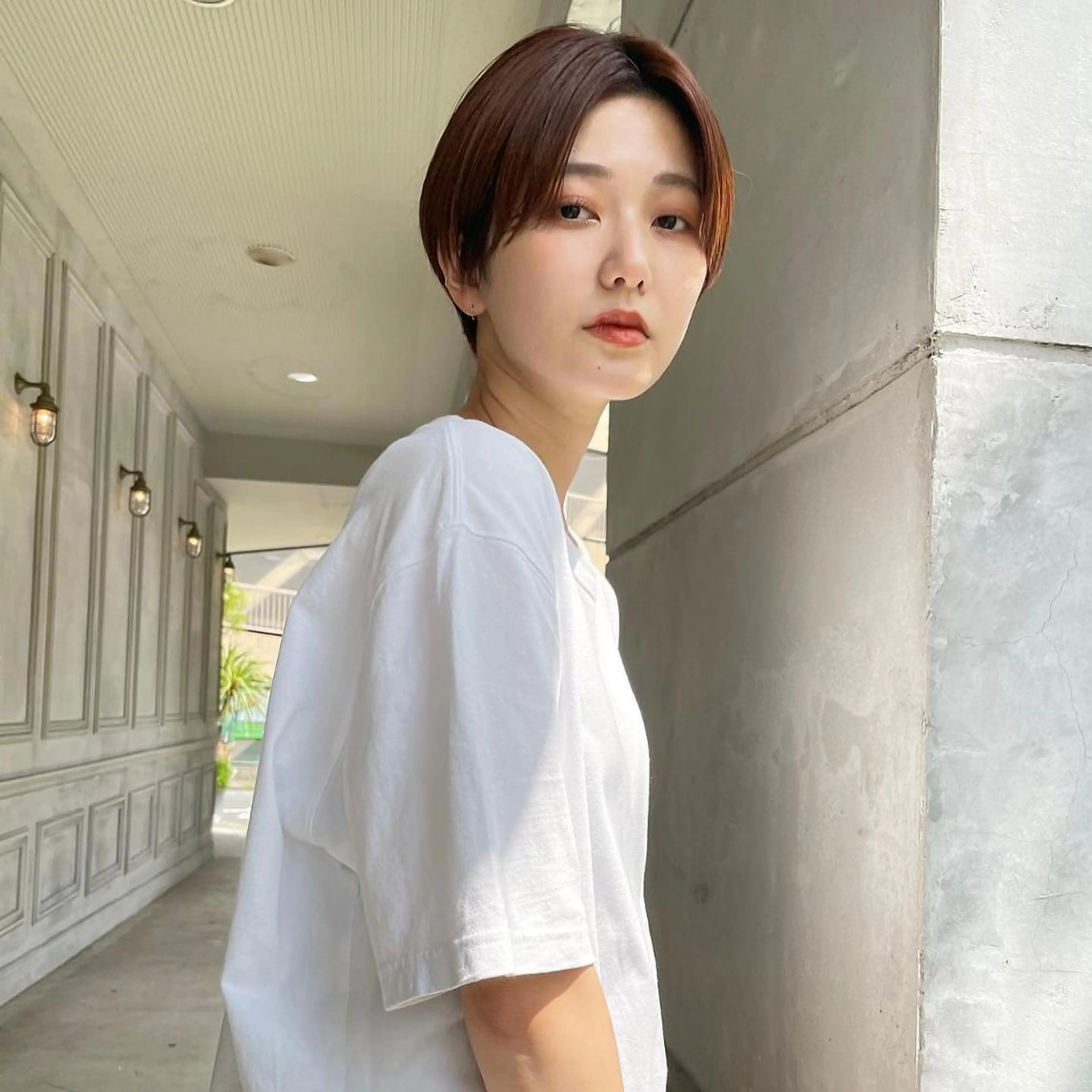 ショート 河原 亮のヘアスタイル