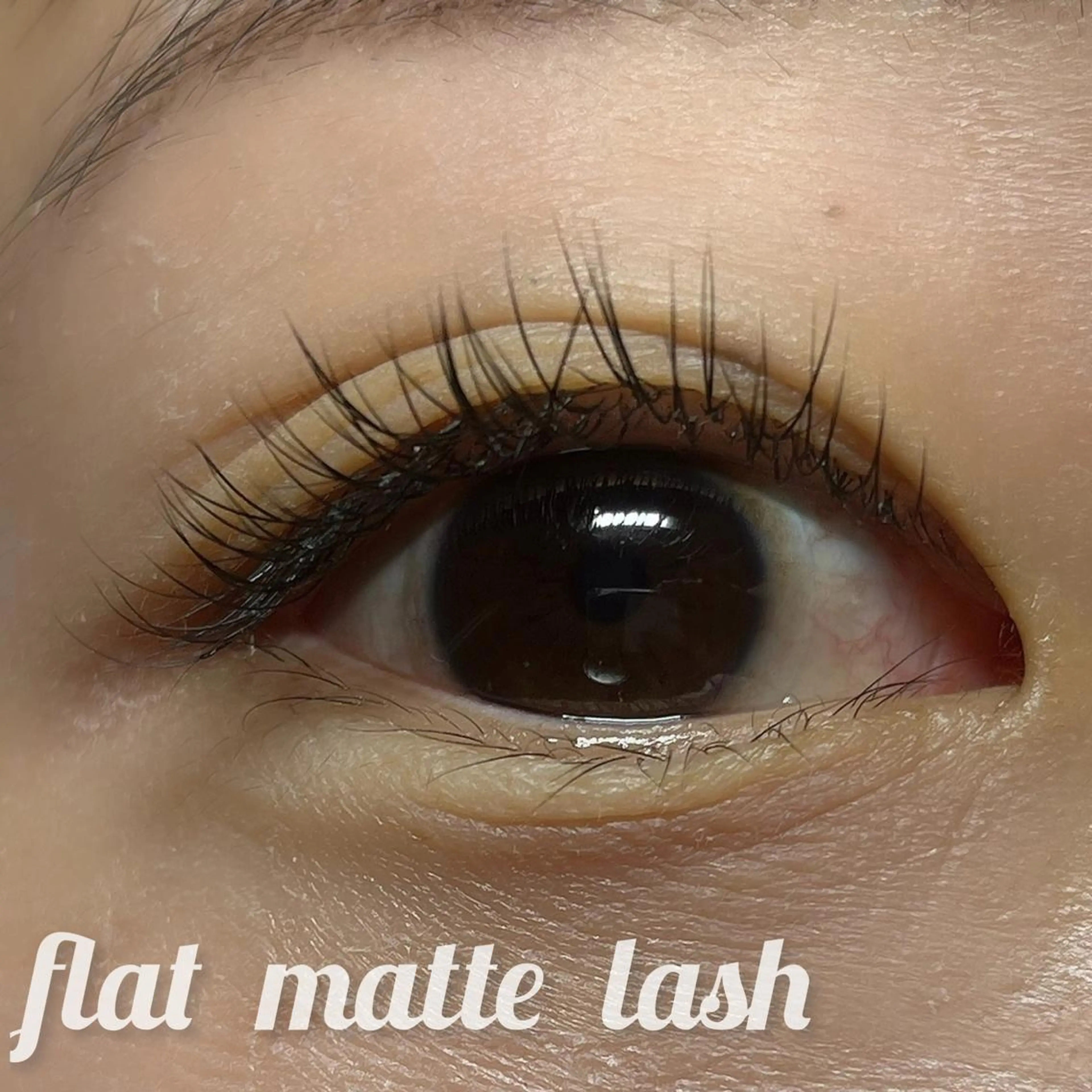 マツエク・マツパ フラットラッシュ Veil ayakaのマツエク・マツパデザイン