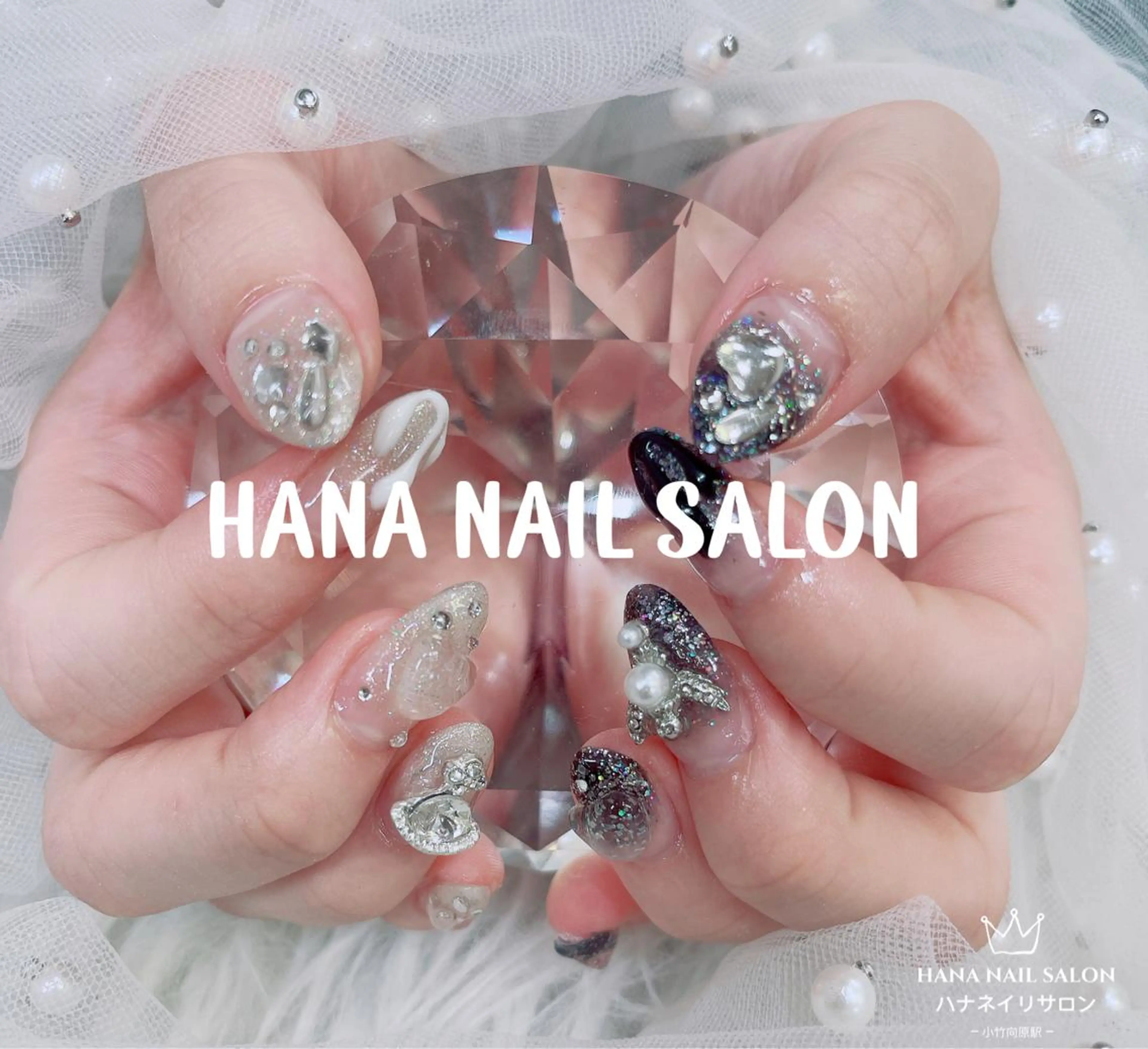 ネイル ハンドネイル HANA ART NAIL SALONのネイルデザイン