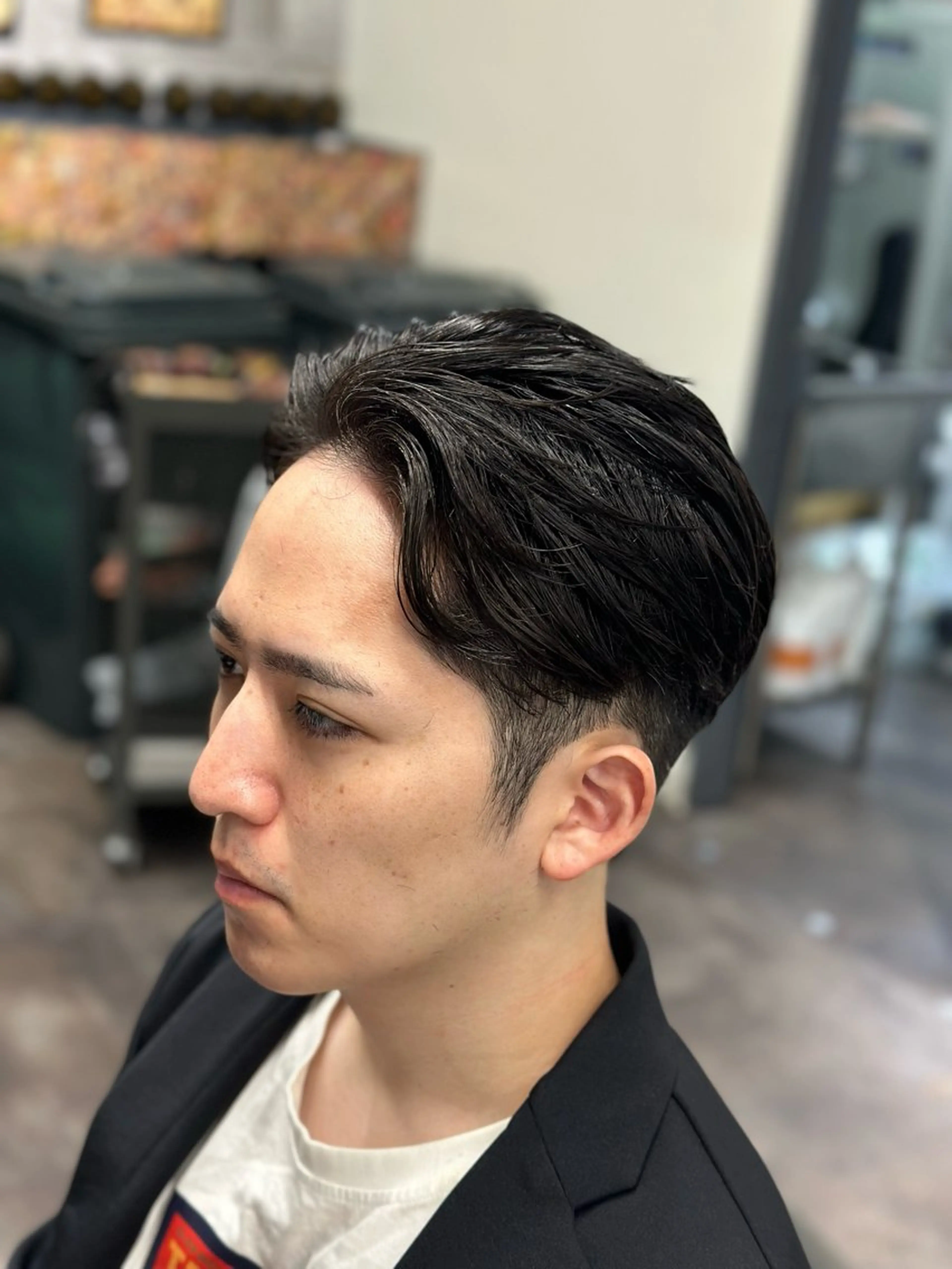 ショート メンズ 福本 純平のヘアスタイル
