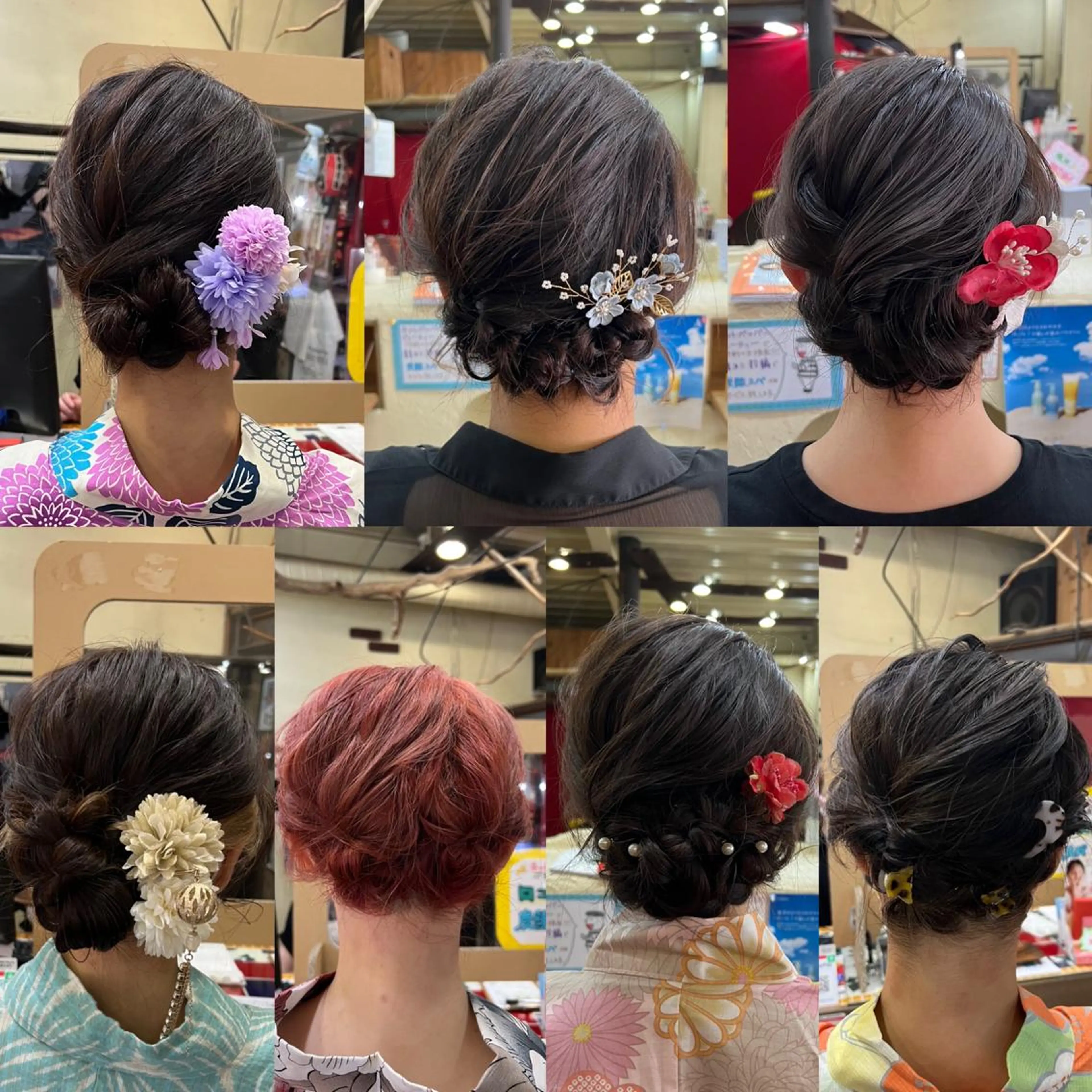 ショート ヘアアレンジ 浴衣 「sumi」 AMIのヘアスタイル