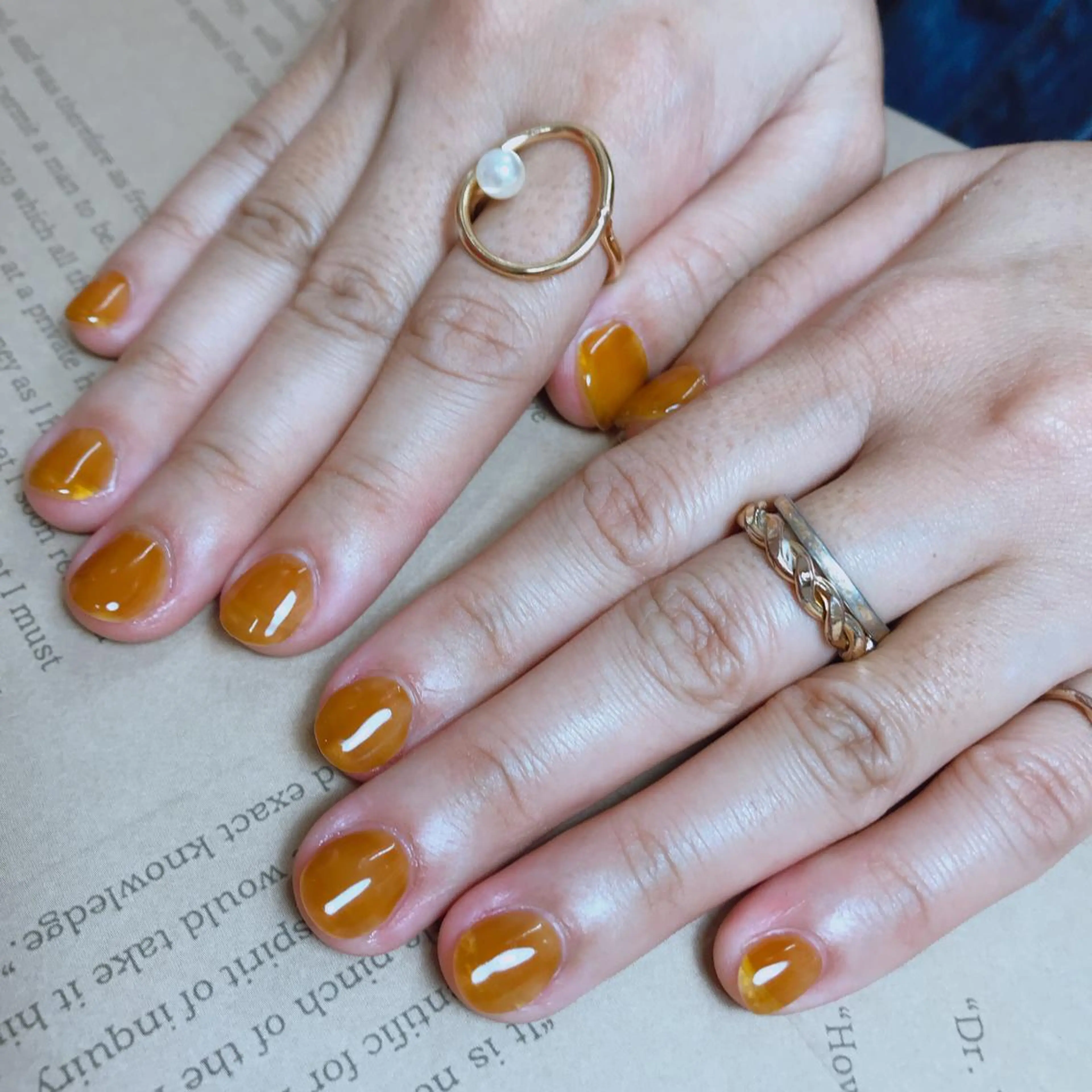 【噛み爪、深爪でもok自爪育成💜】深爪脱却❤長さ出し＋似合わせワンカラー【 スカルプ】長さだし【初回料金】の写真