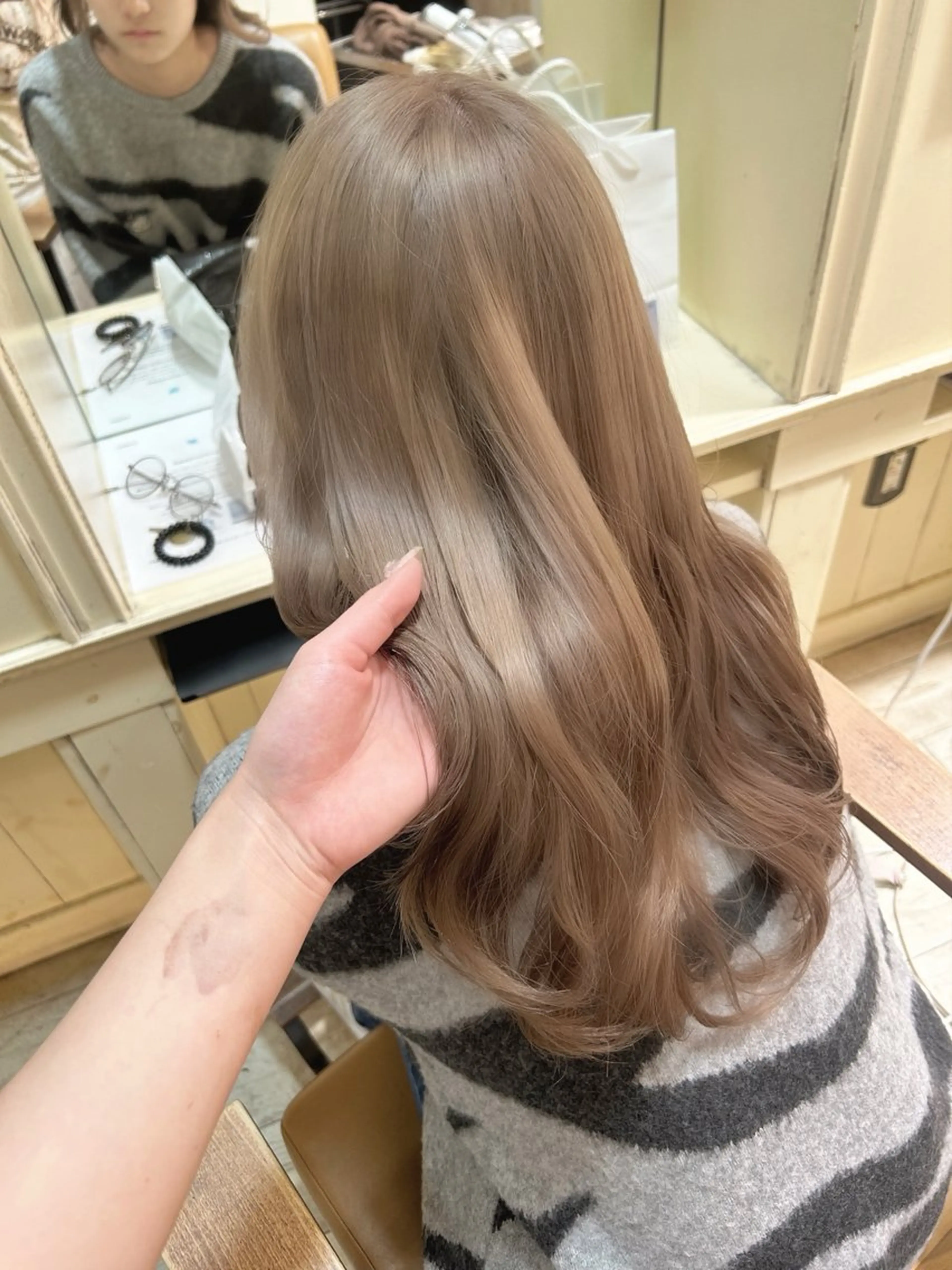 ロング カラー ヘアカラー ❤︎高崎/カラーリ スト/近藤莉々香❤︎のヘアスタイル