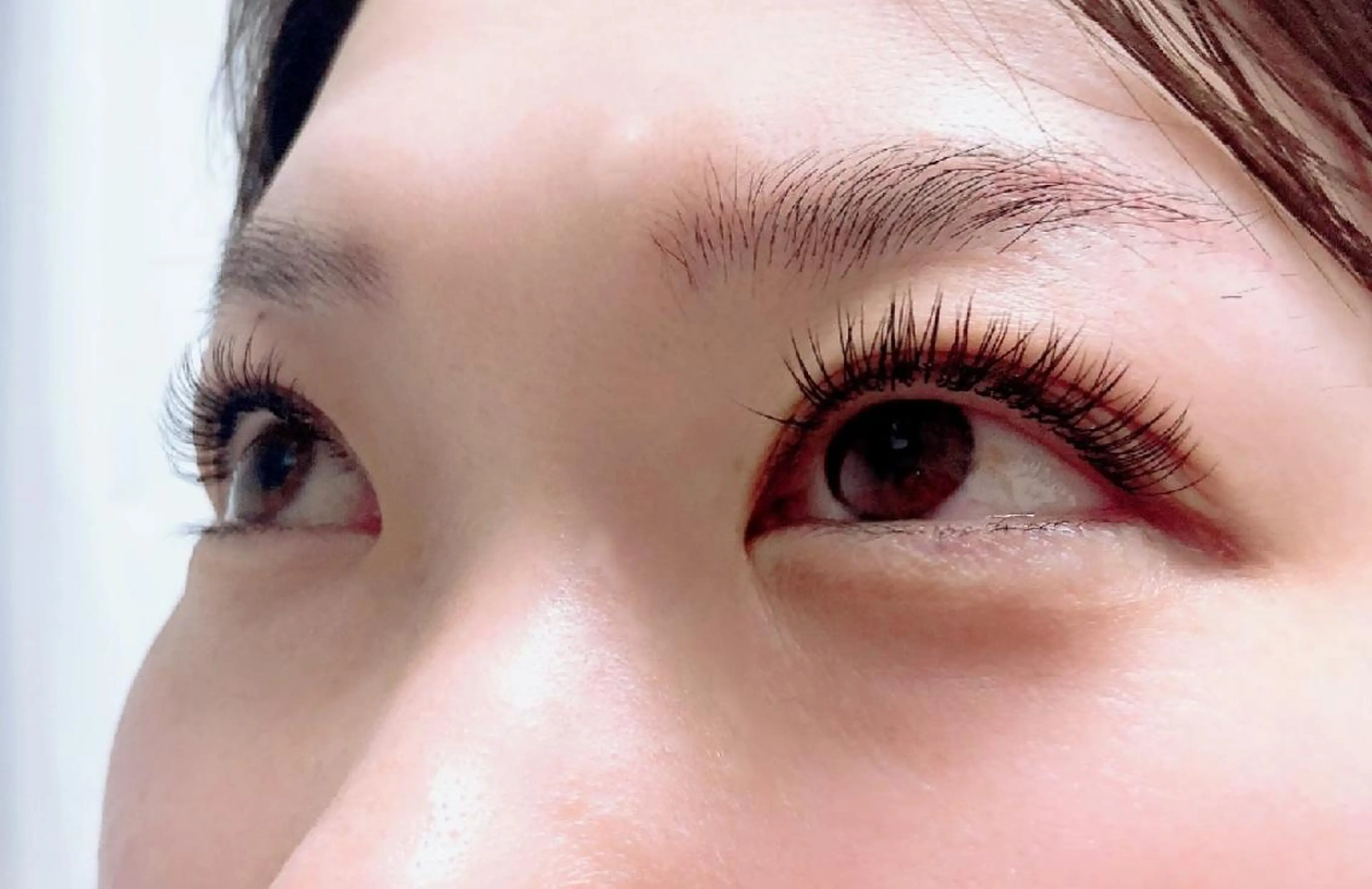 マツエク・マツパ 付け放題 フラットラッシュ ナチュラル まつげパーマ 下まつげエクステ 吉岡 ゆうなのマツエク・マツパデザイン