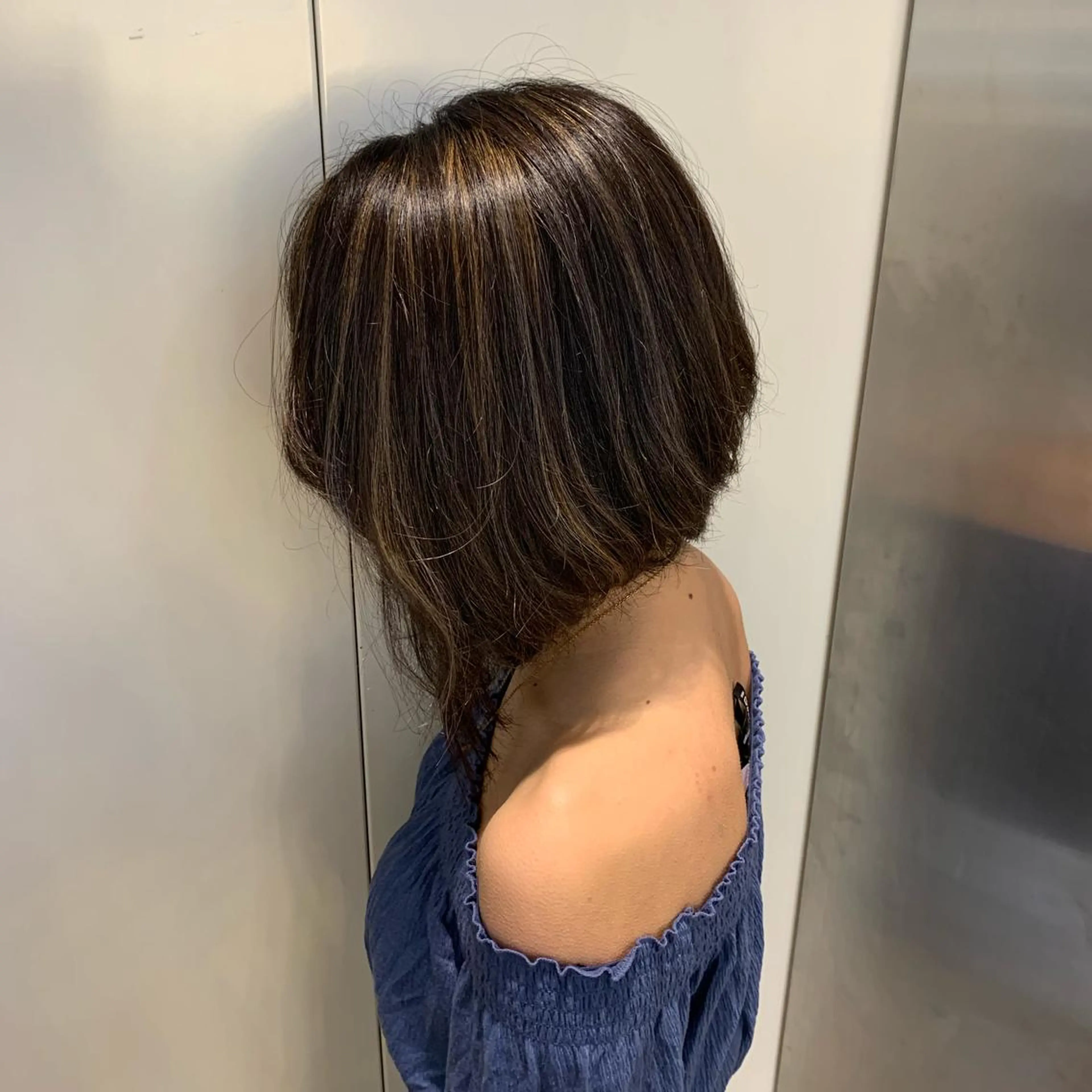 カラー ハイライトカラー GOTODAYシェアサロン所属・天野 利咲のヘアスタイル