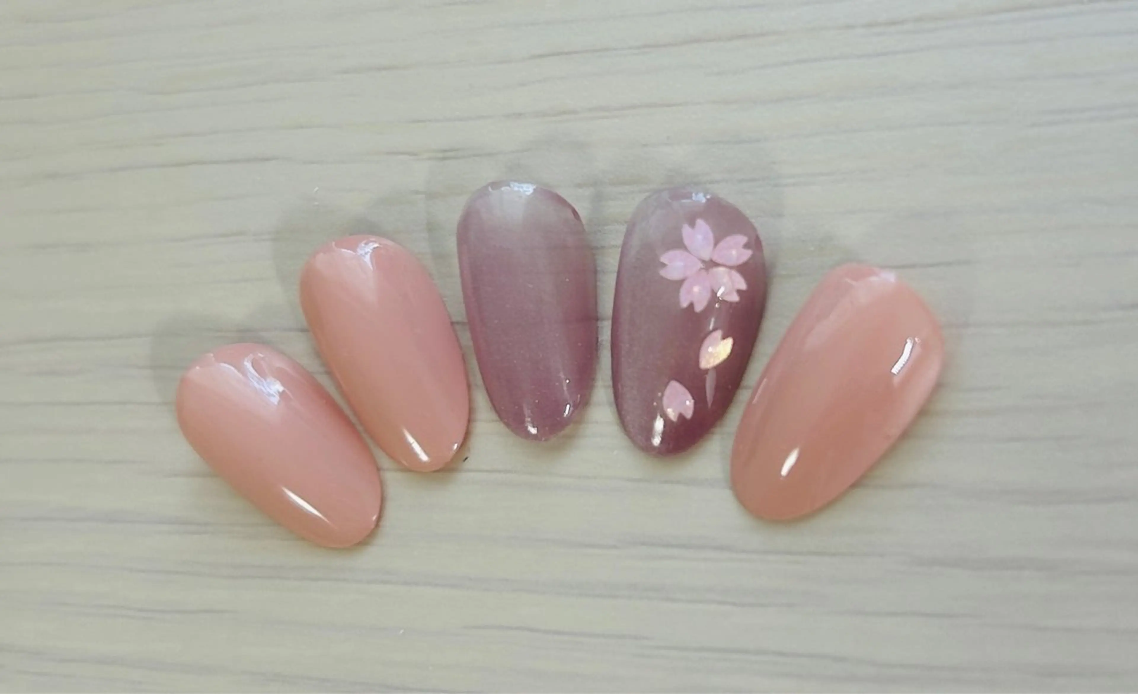 🌸選べるシンプルネイル【オフ込み】の写真