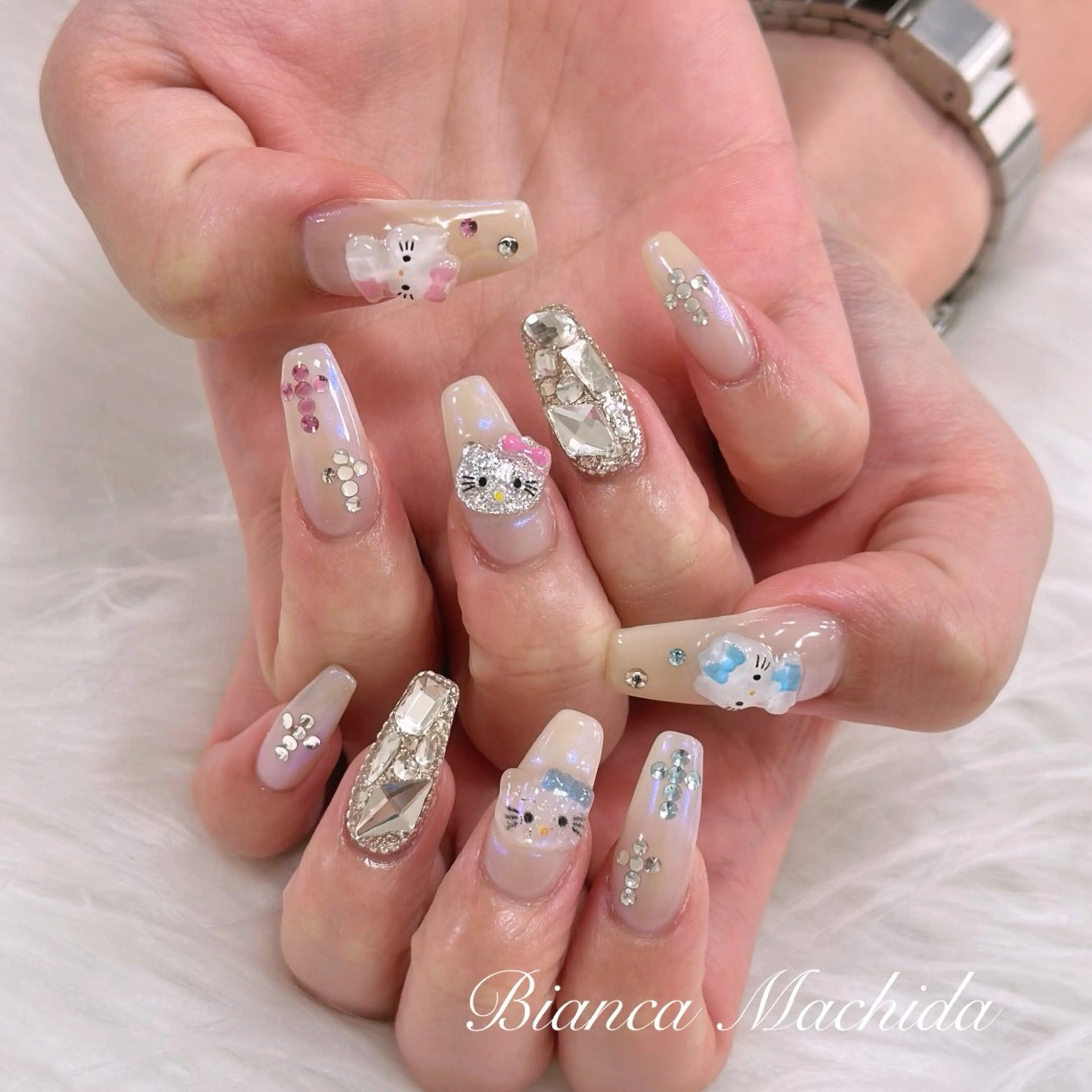 ネイル ハンドネイル Bianca👼🏻 OIKAWAのネイルデザイン