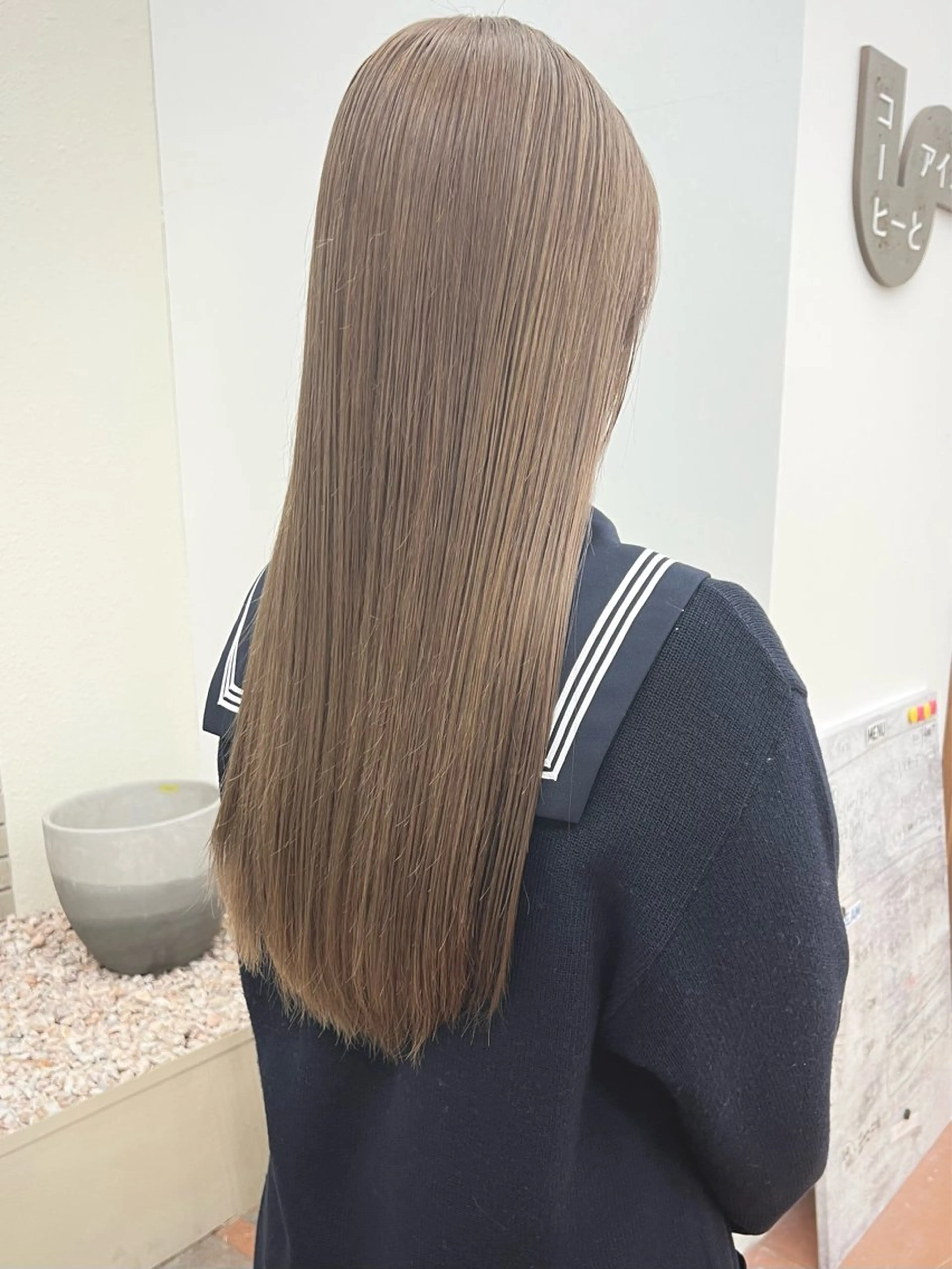 ロング カット ヘアカラー トリートメント 矢場町/栄/上前津/ 佐藤祐希のヘアスタイル