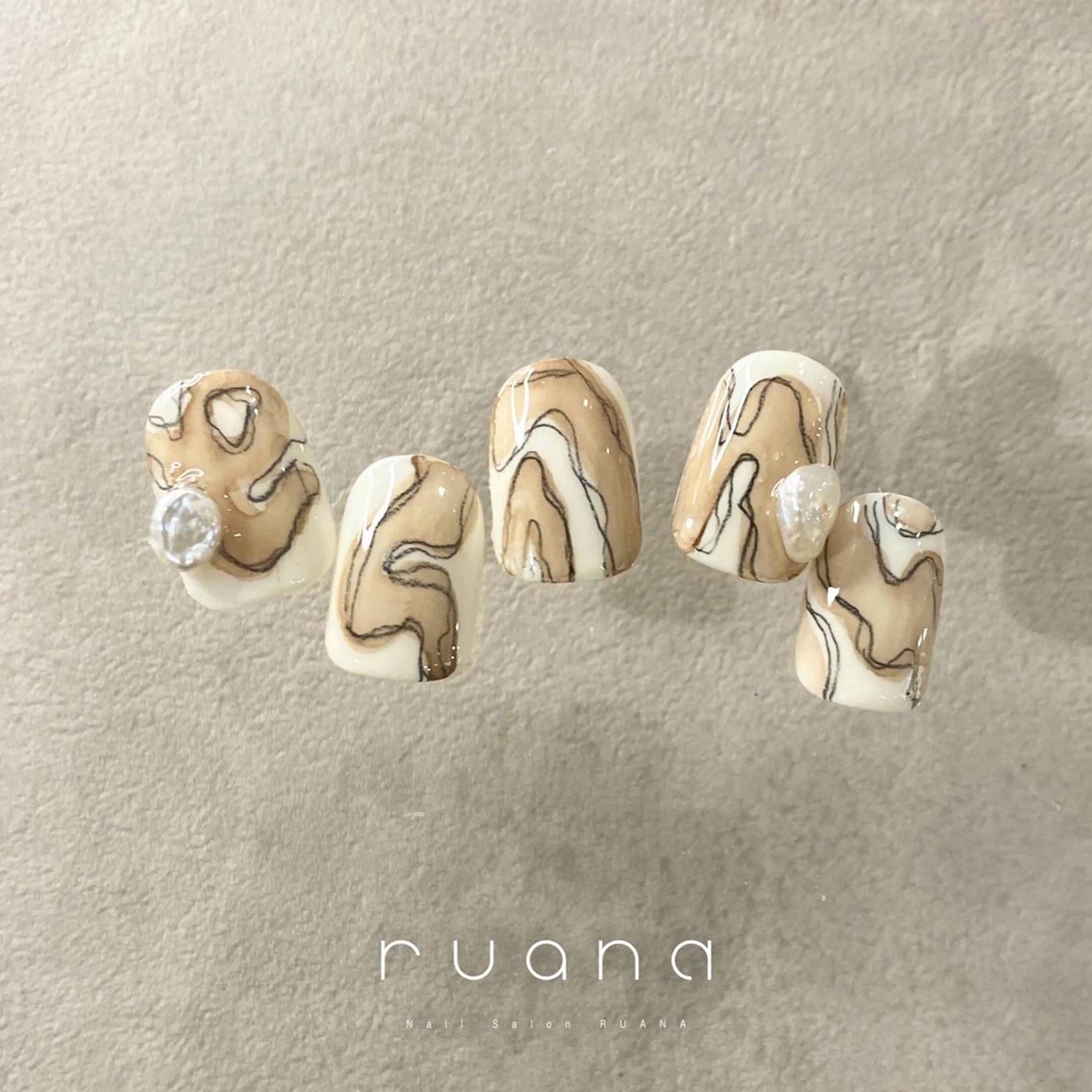 ネイル 藤元 日々和のネイルデザイン