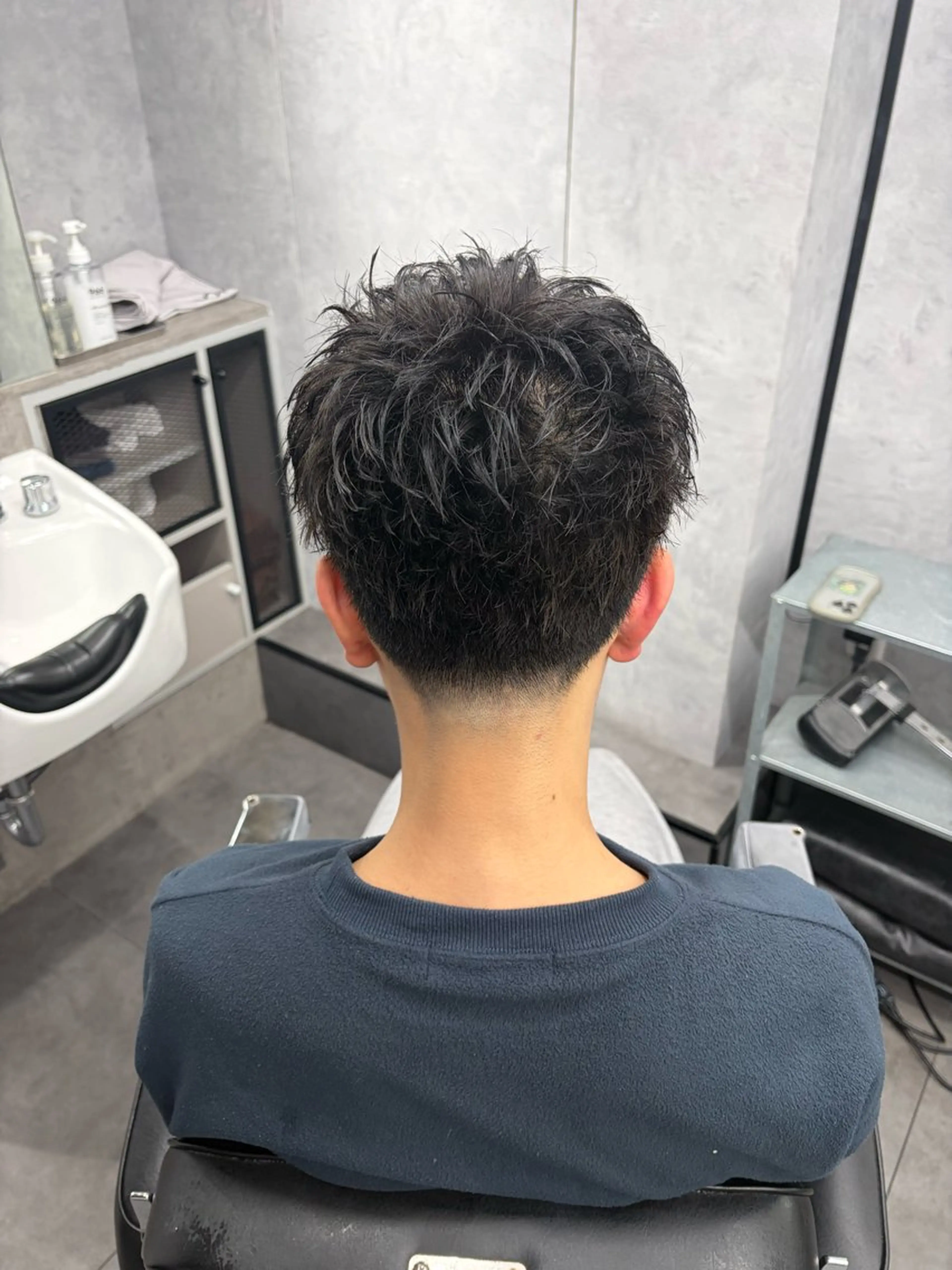 ショート パーマ メンズ 新宿No.1パーマ師 💈コウヨウ💈のヘアスタイル