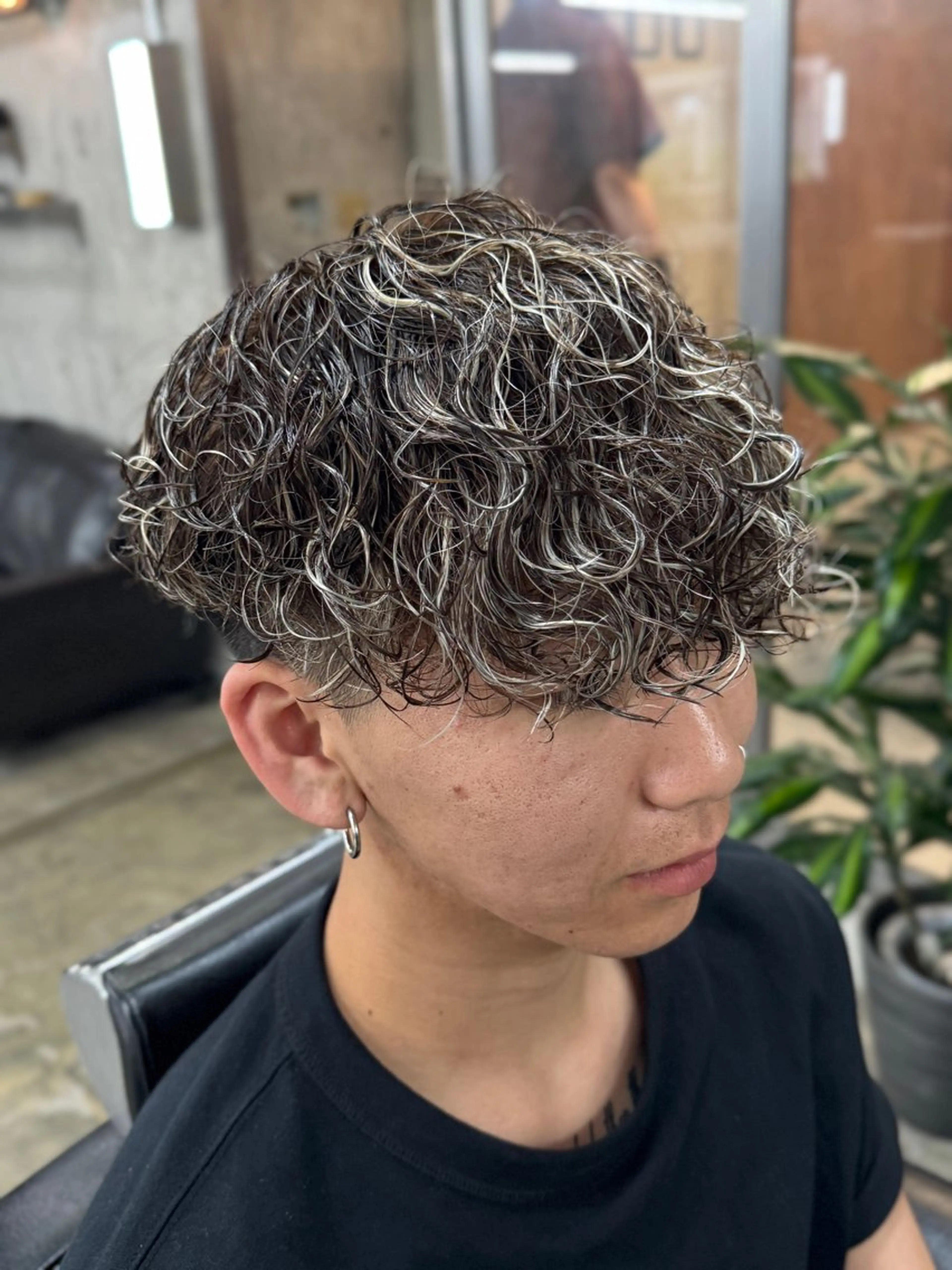 ショート パーマ メンズ ビジネス カット パーマ メンズ特化酒井翔太 /メンズカット/名駅のヘアスタイル