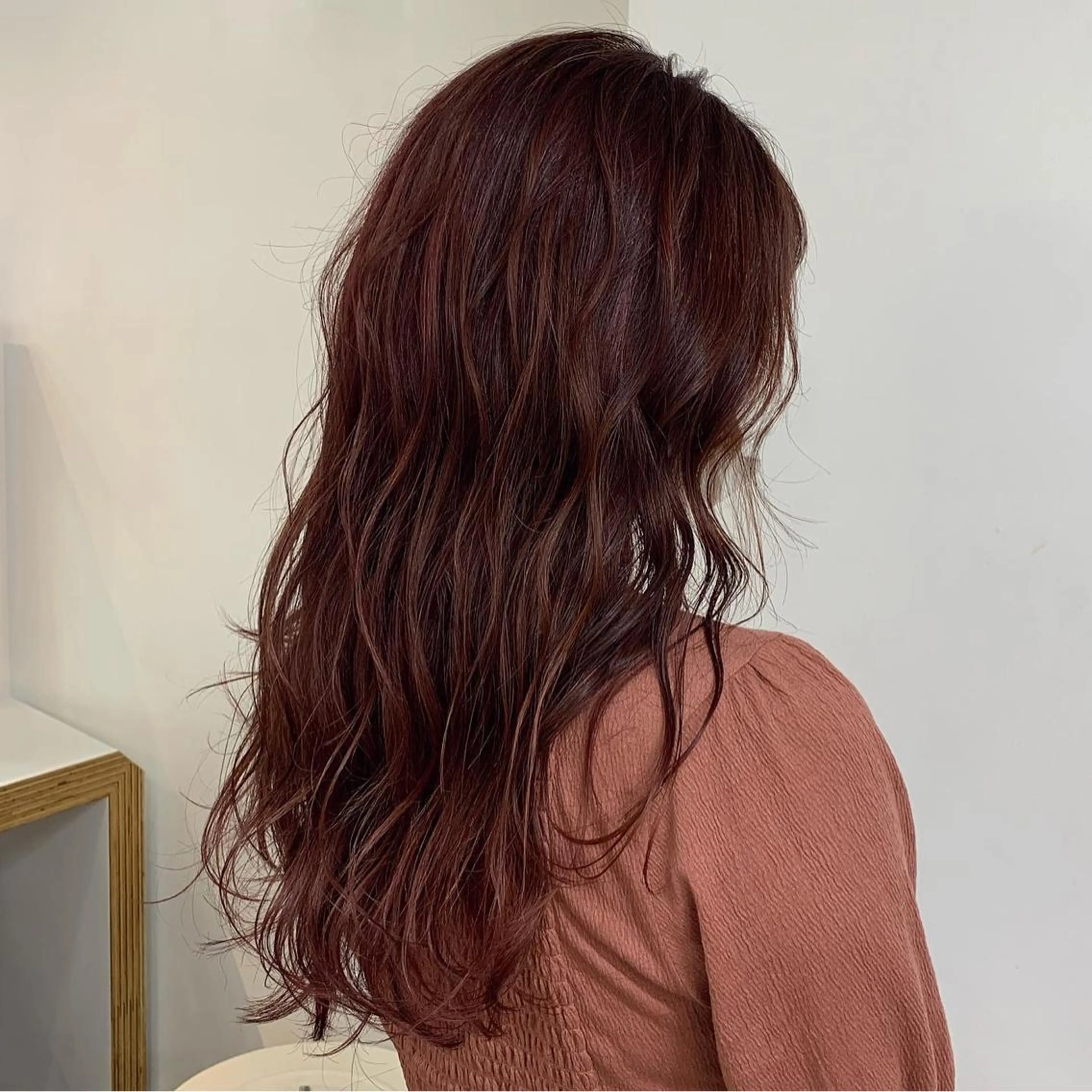 ロング カラー ハイライトカラー ピンクカラー ハイライト カット 縮毛矯正 fit /HONOKAのヘアスタイル