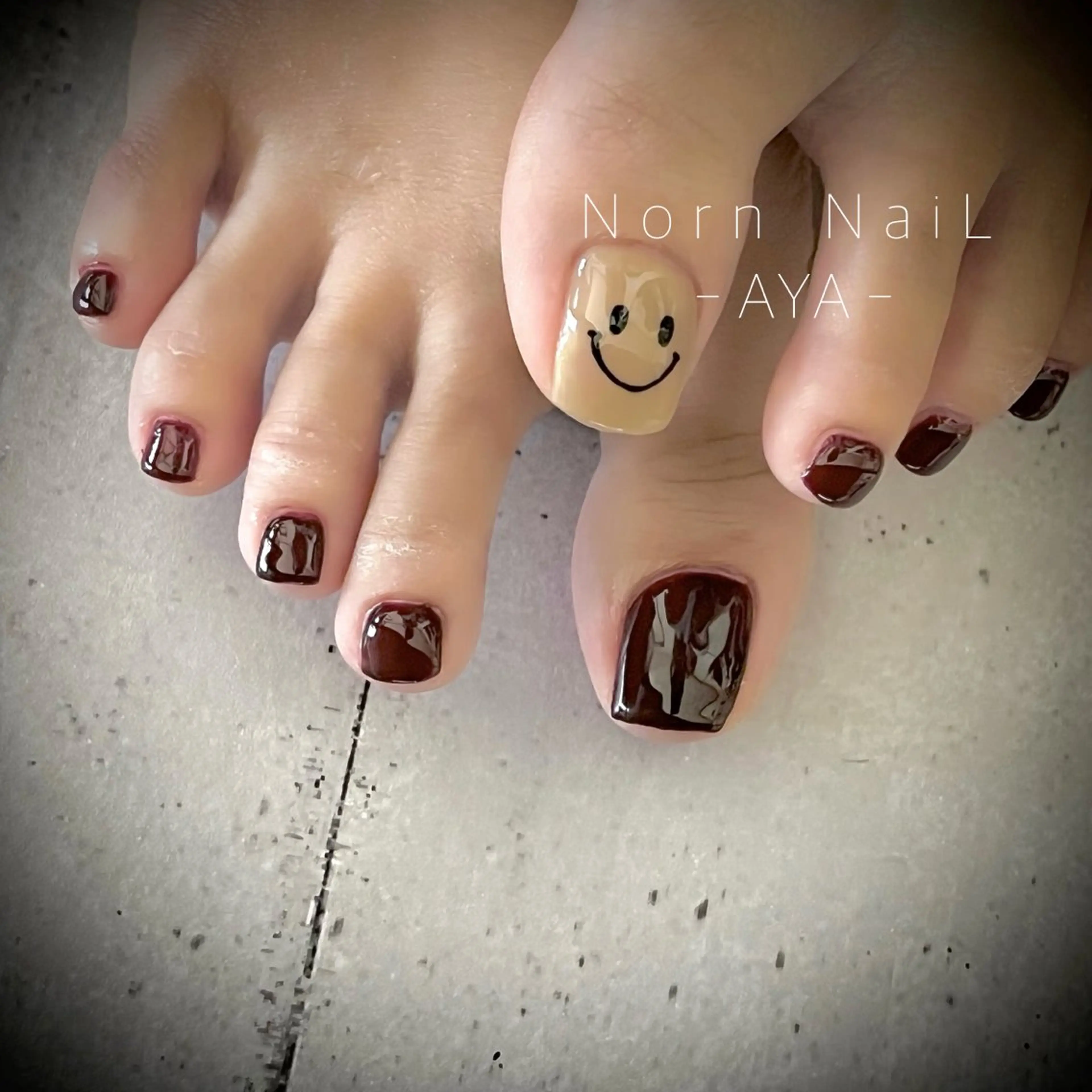 ネイル フットネイル U Ayaのネイルデザイン