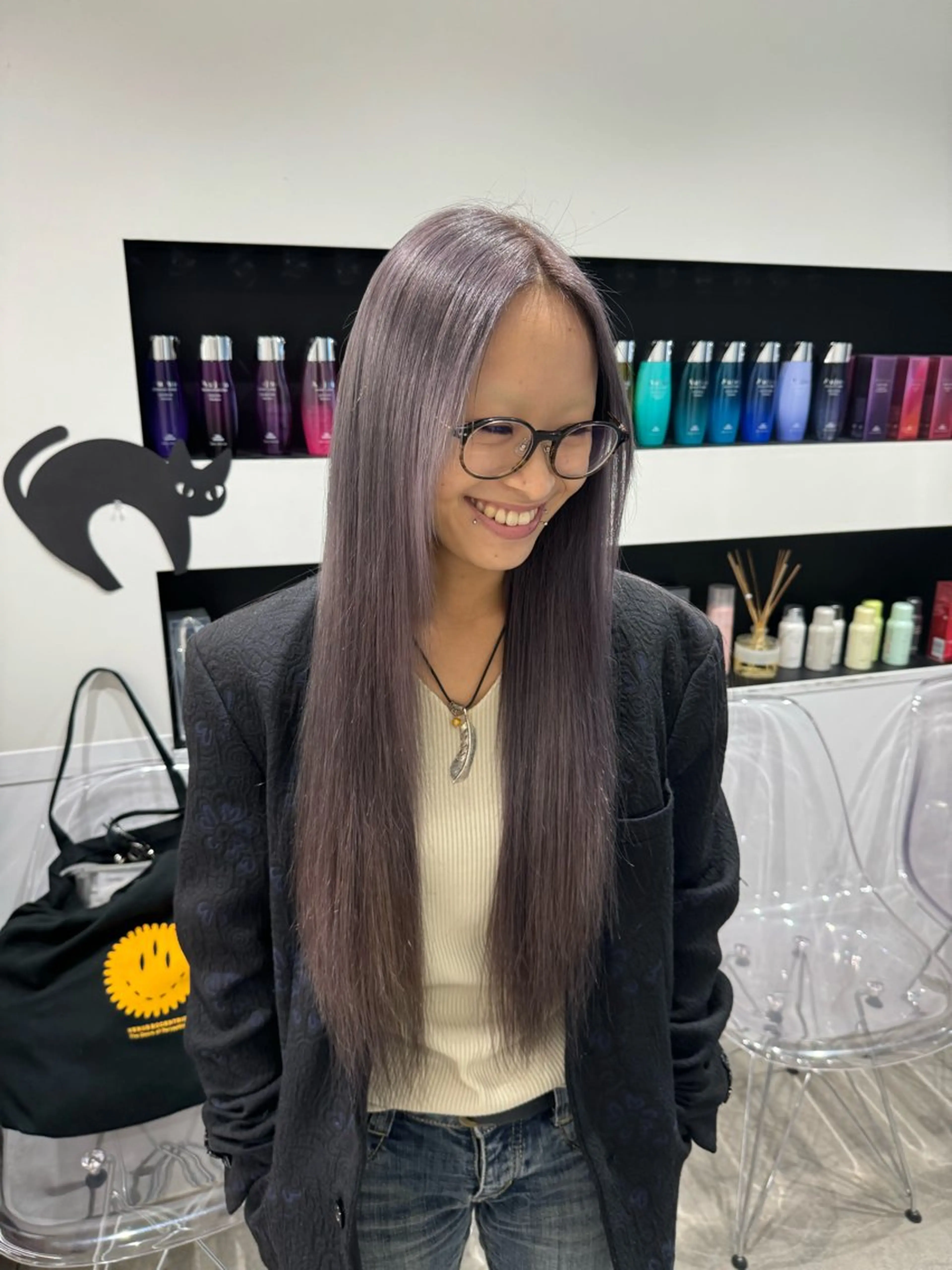 カラー ルイ☆【ボブ/メンズ /酸性ストレート】のヘアスタイル