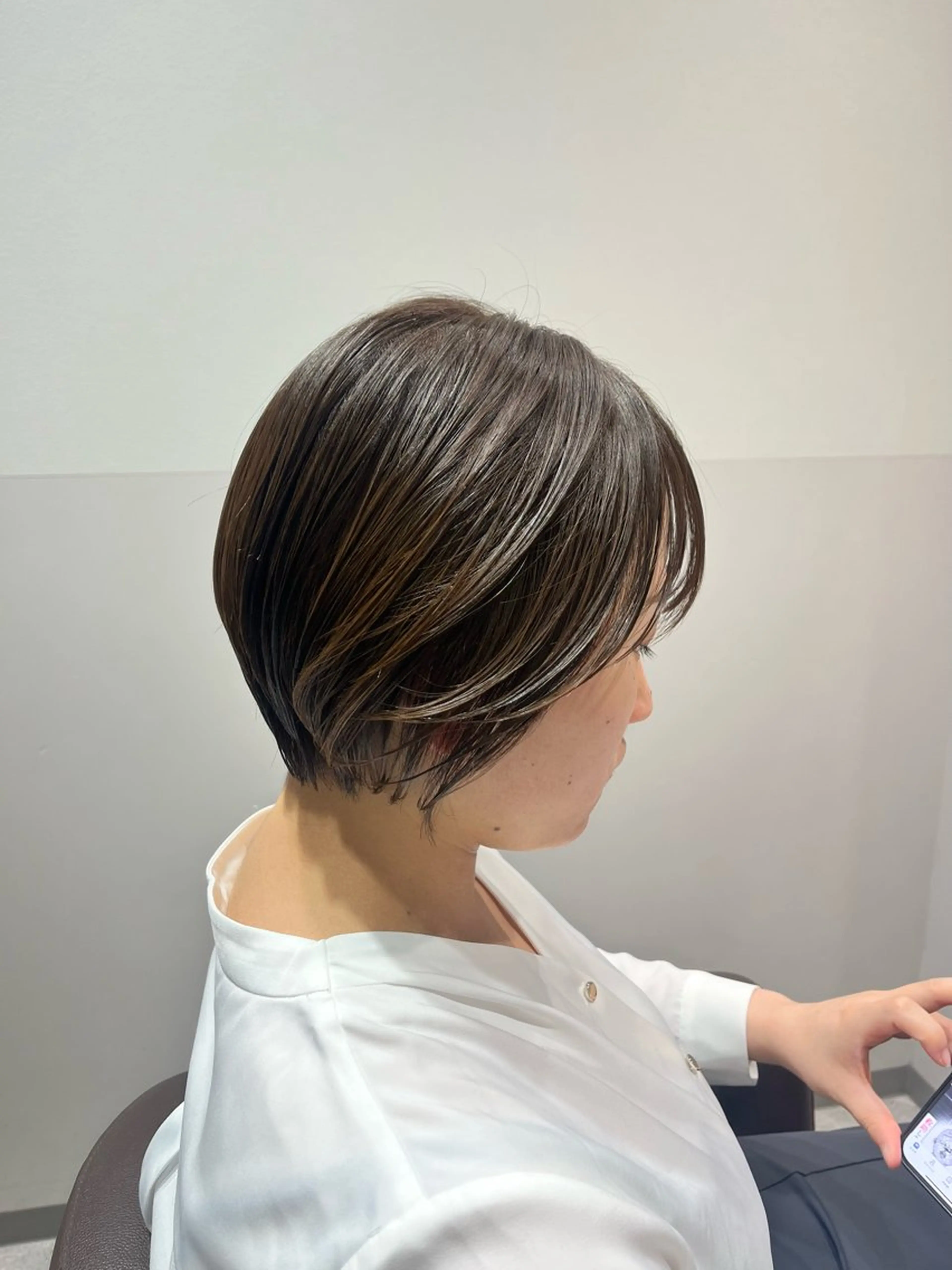 ショート ショートヘア カット トリートメント 大宮レイヤーカット× 透明感カラー　rioのヘアスタイル