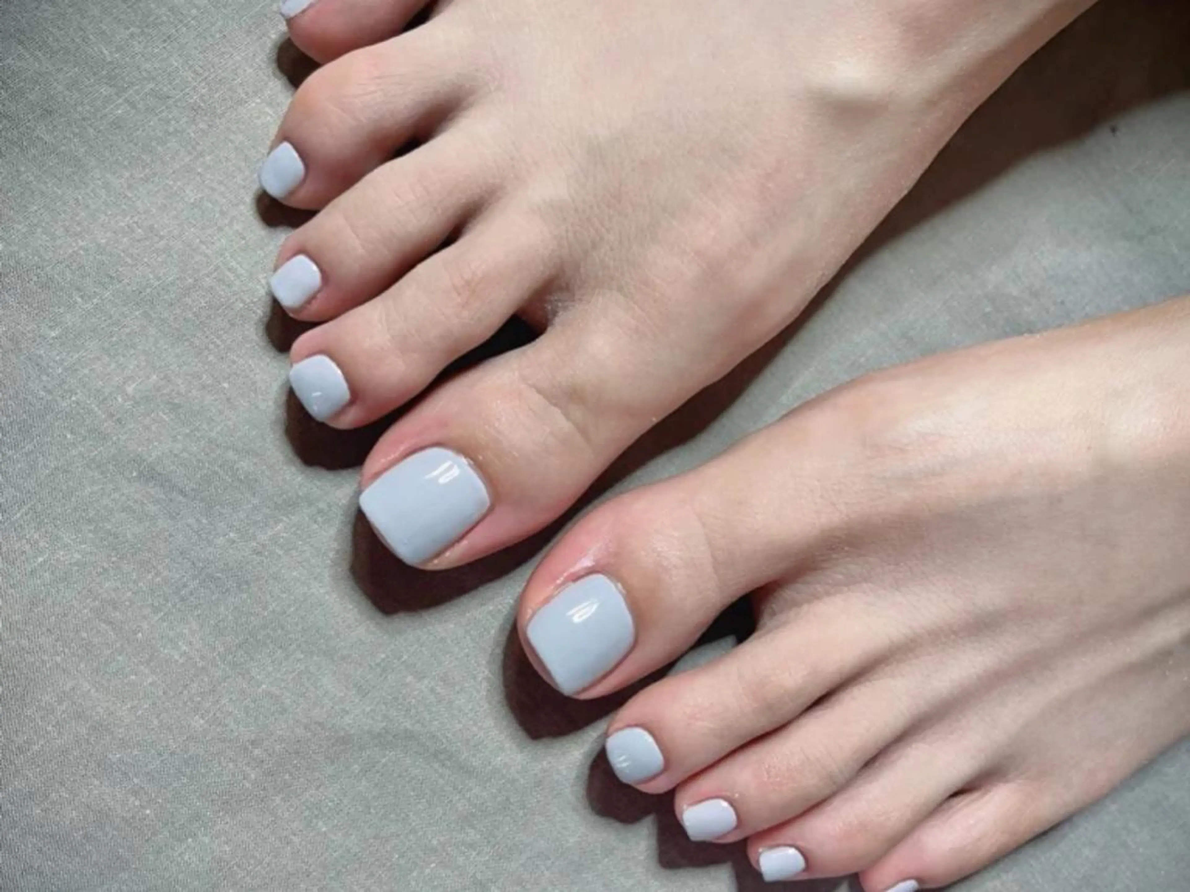 【Foot ★初回ソフトジェルオフ無料】ワンカラーの写真