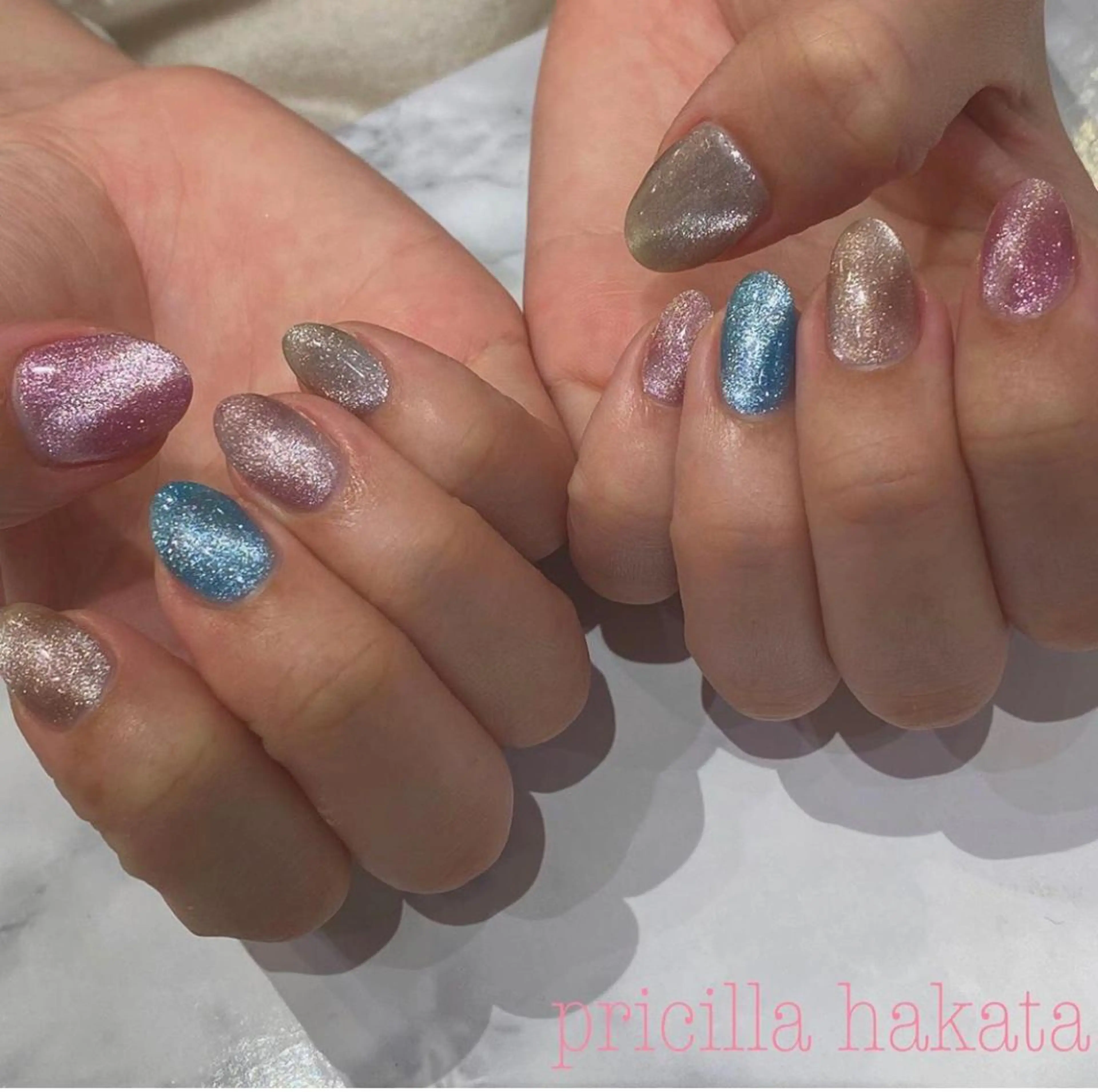 ネイル ハンドネイル pro.M ☆Kinukaのネイルデザイン