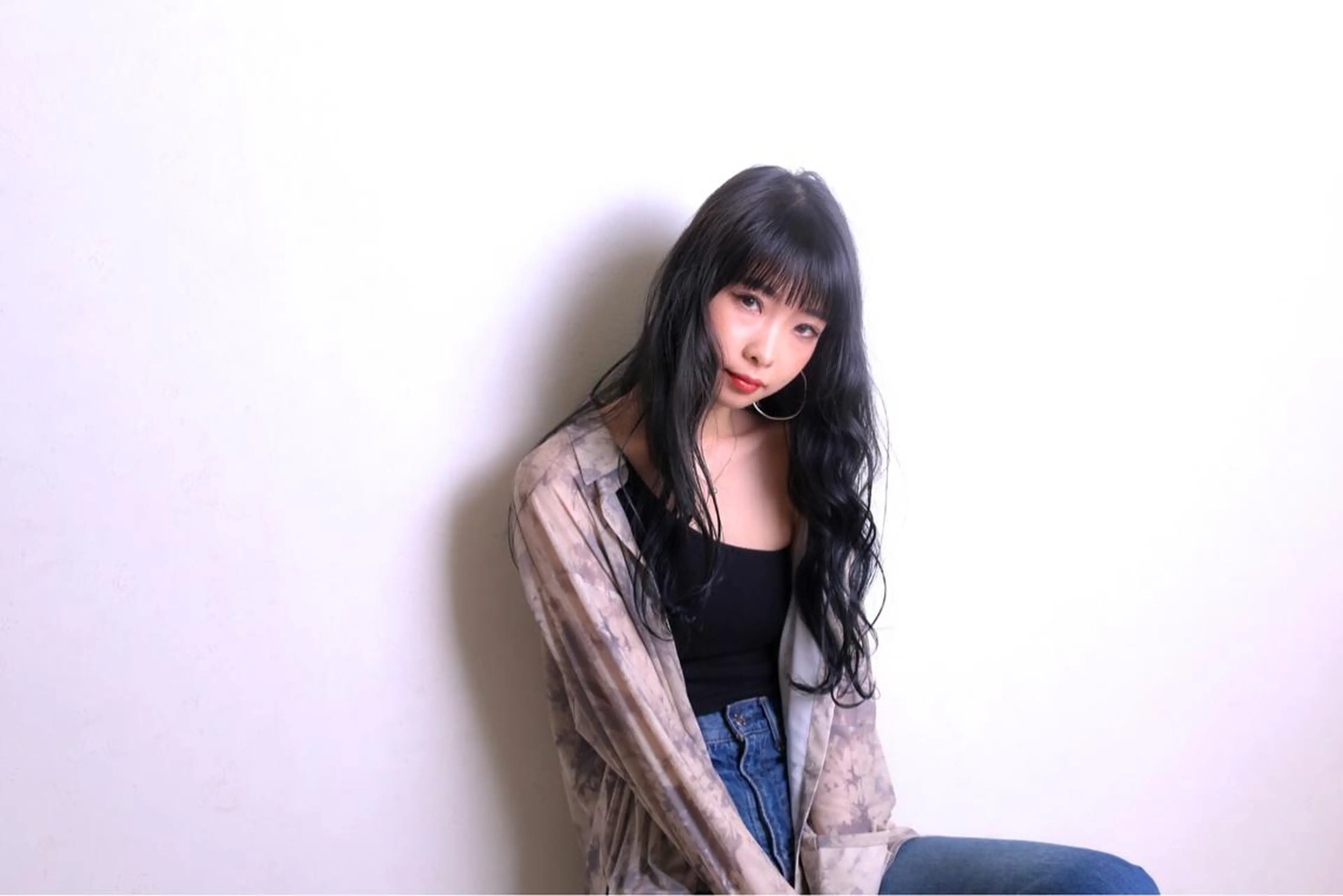 ロング カラー &.TIGRE 永野成知のヘアスタイル