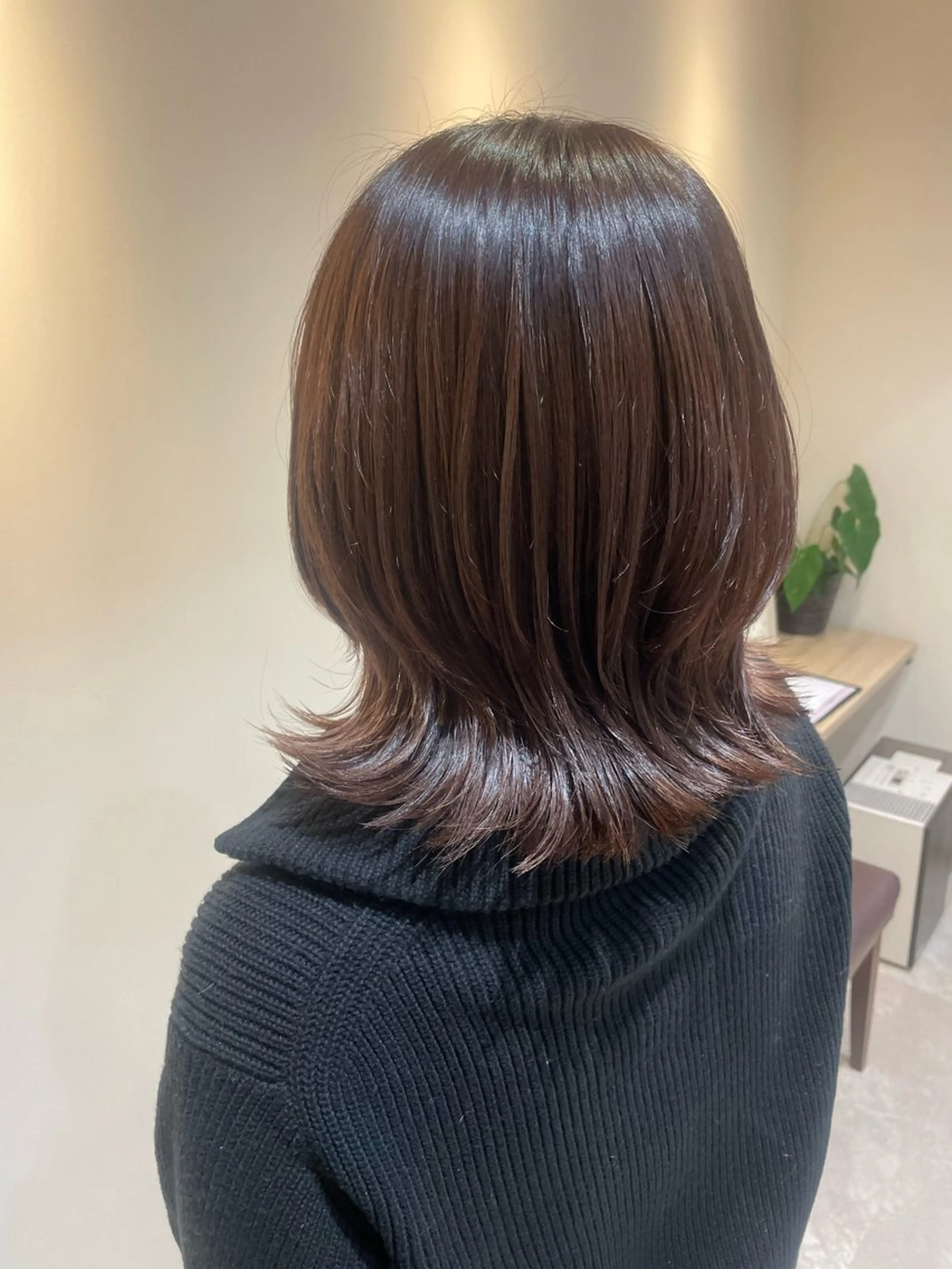 ミディアム nao .のヘアスタイル