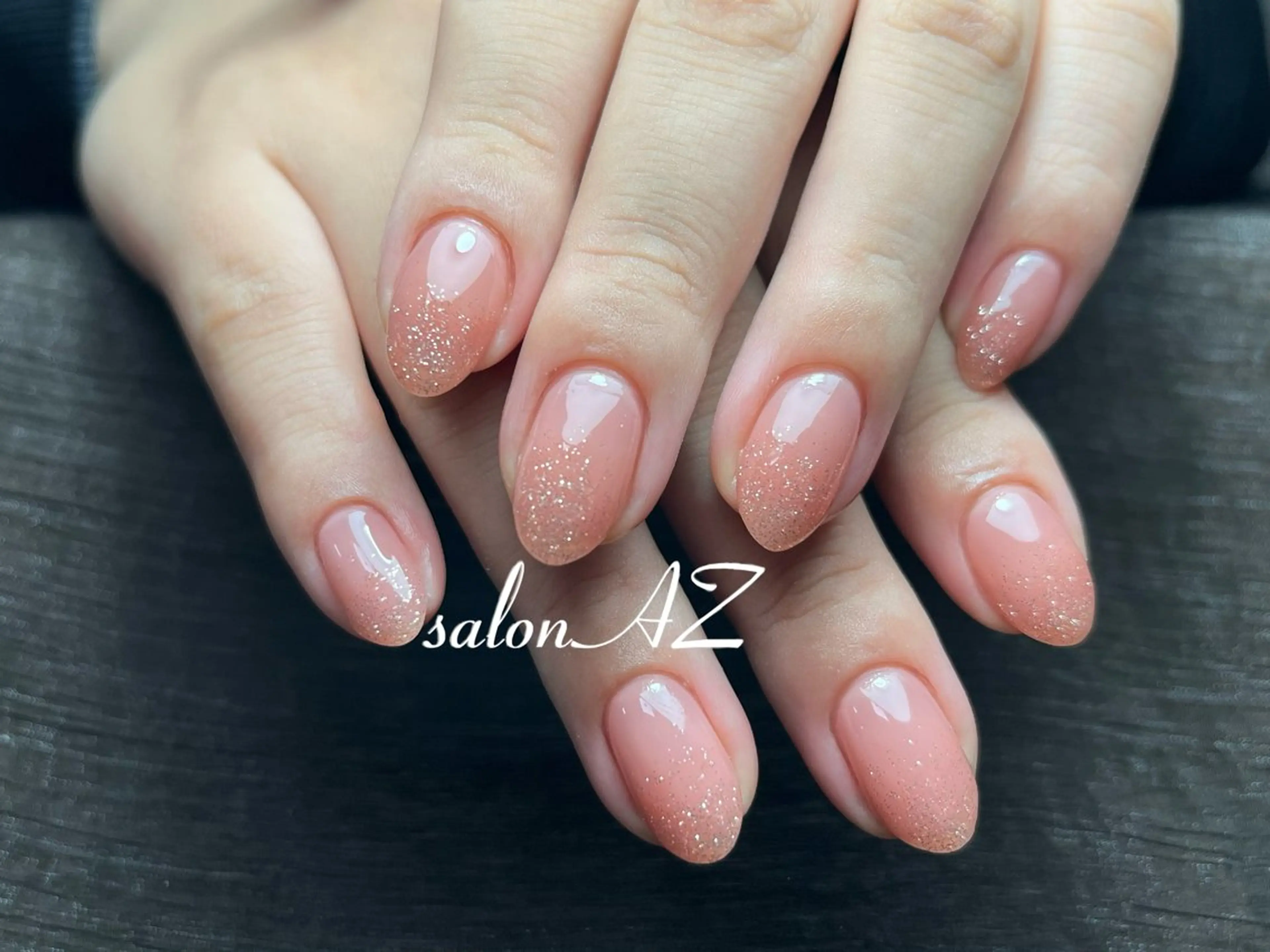 ネイル アートネイル 長さ出し フットネイル フレンチネイル ジェルネイル salon AZのネイルデザイン